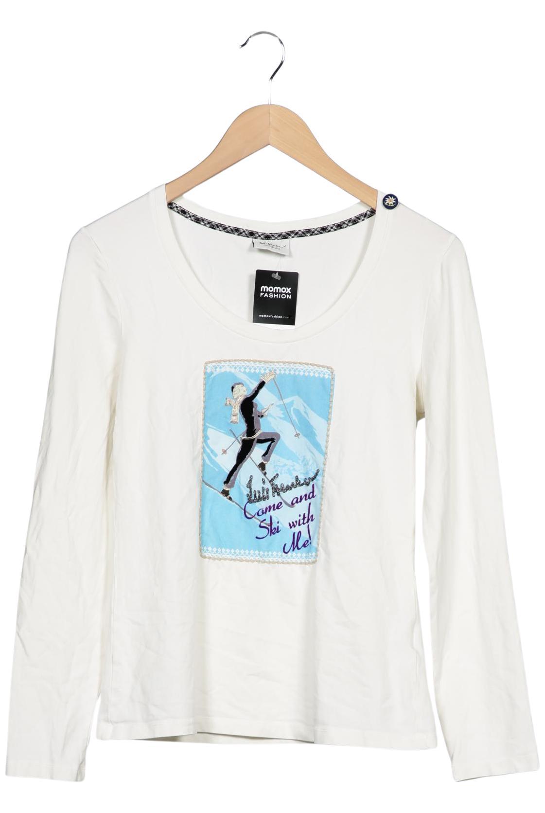 

Luis Trenker Damen Langarmshirt, weiß, Gr. 38