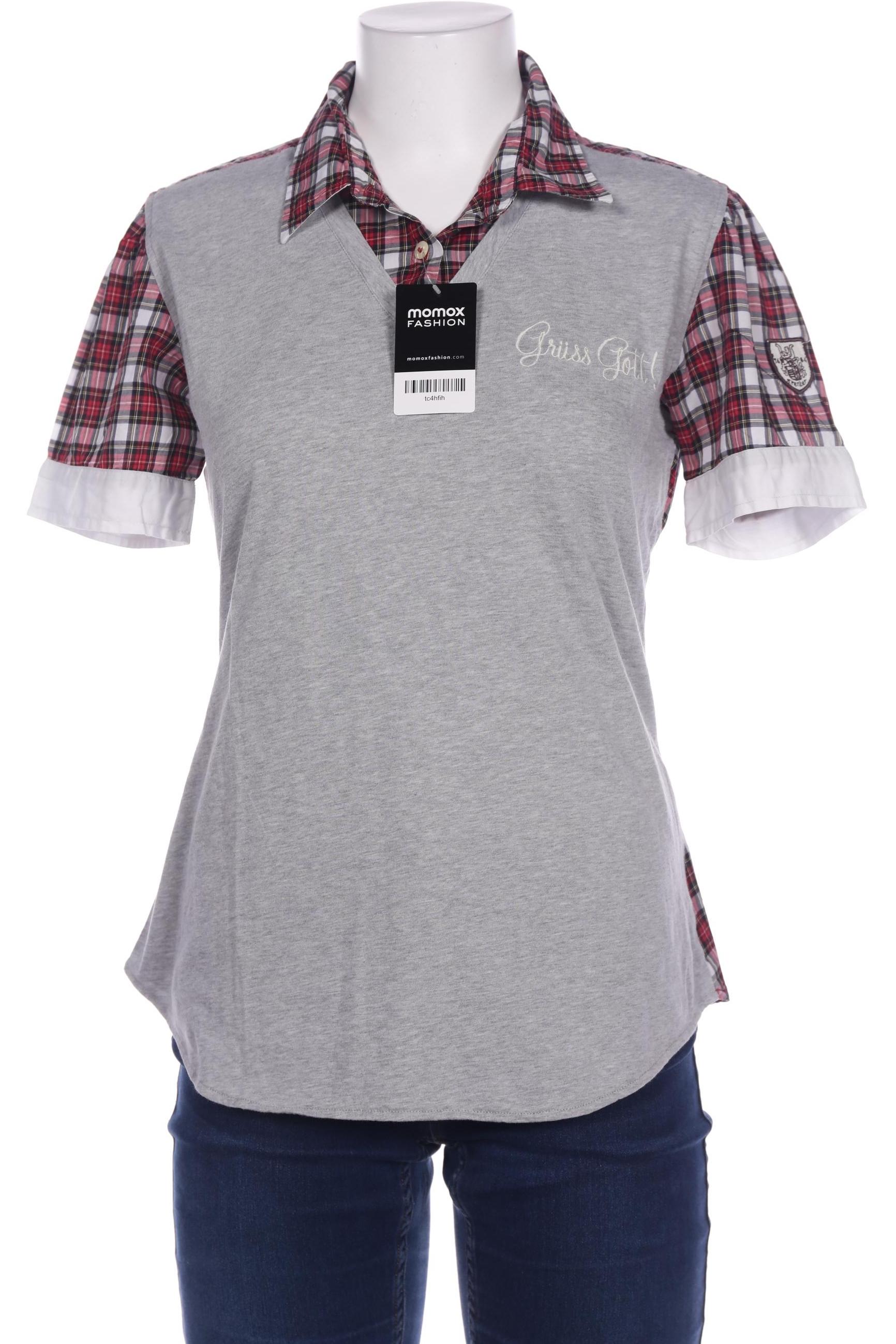 

Luis Trenker Damen Bluse, grau, Gr. 42