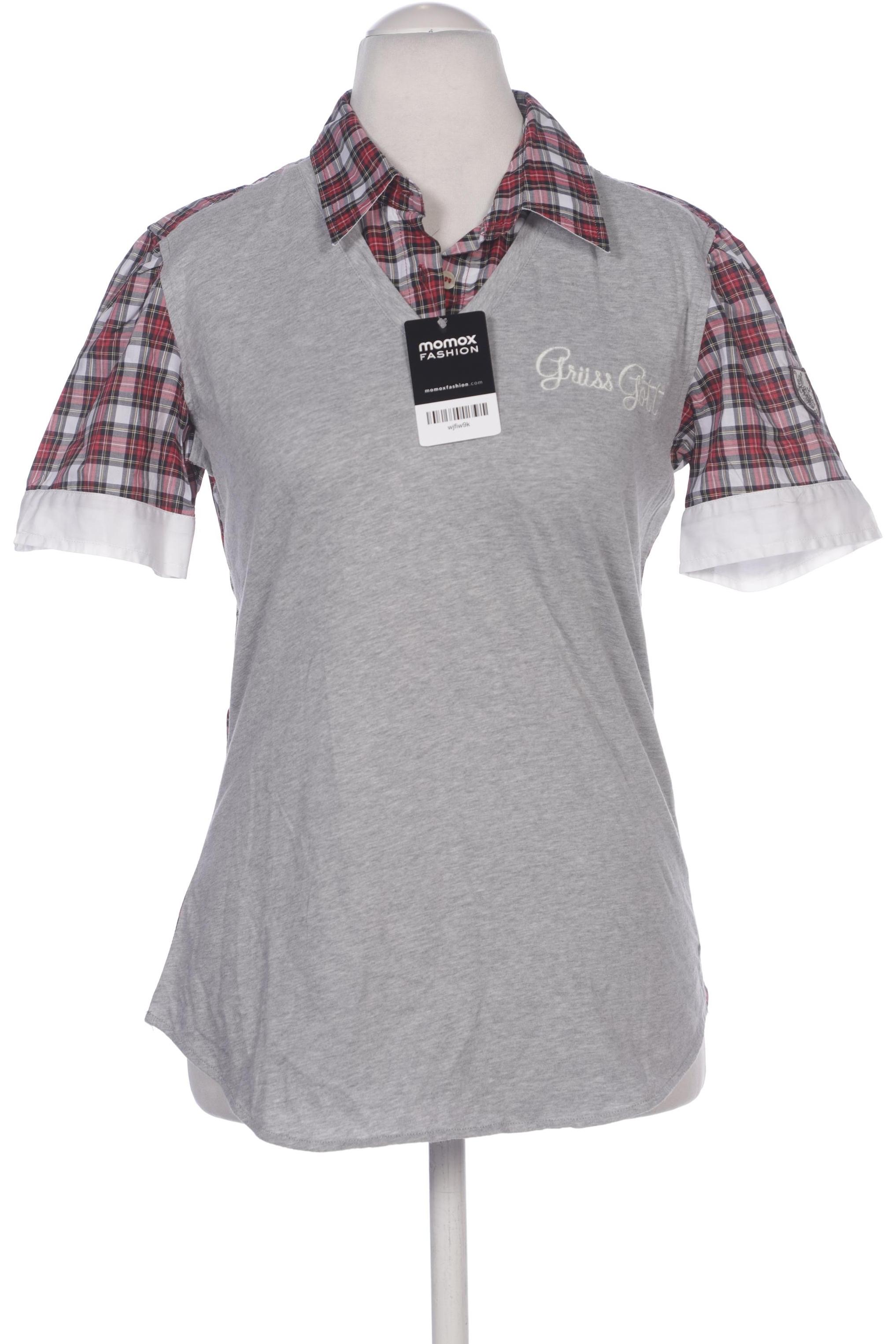 

Luis Trenker Damen Bluse, grau, Gr. 38