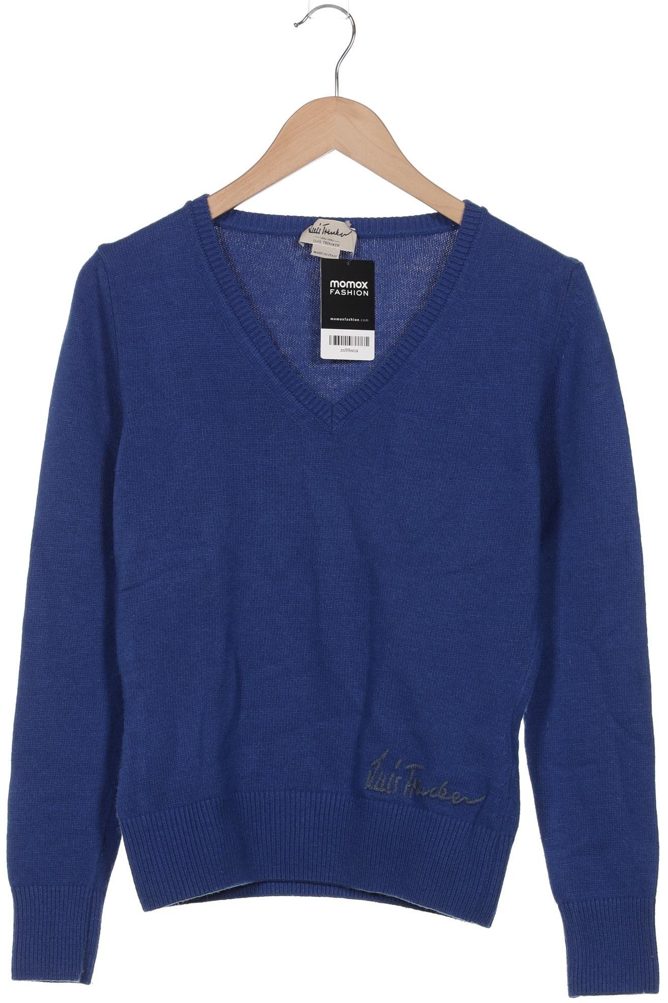 

Luis Trenker Damen Pullover, blau, Gr. 36