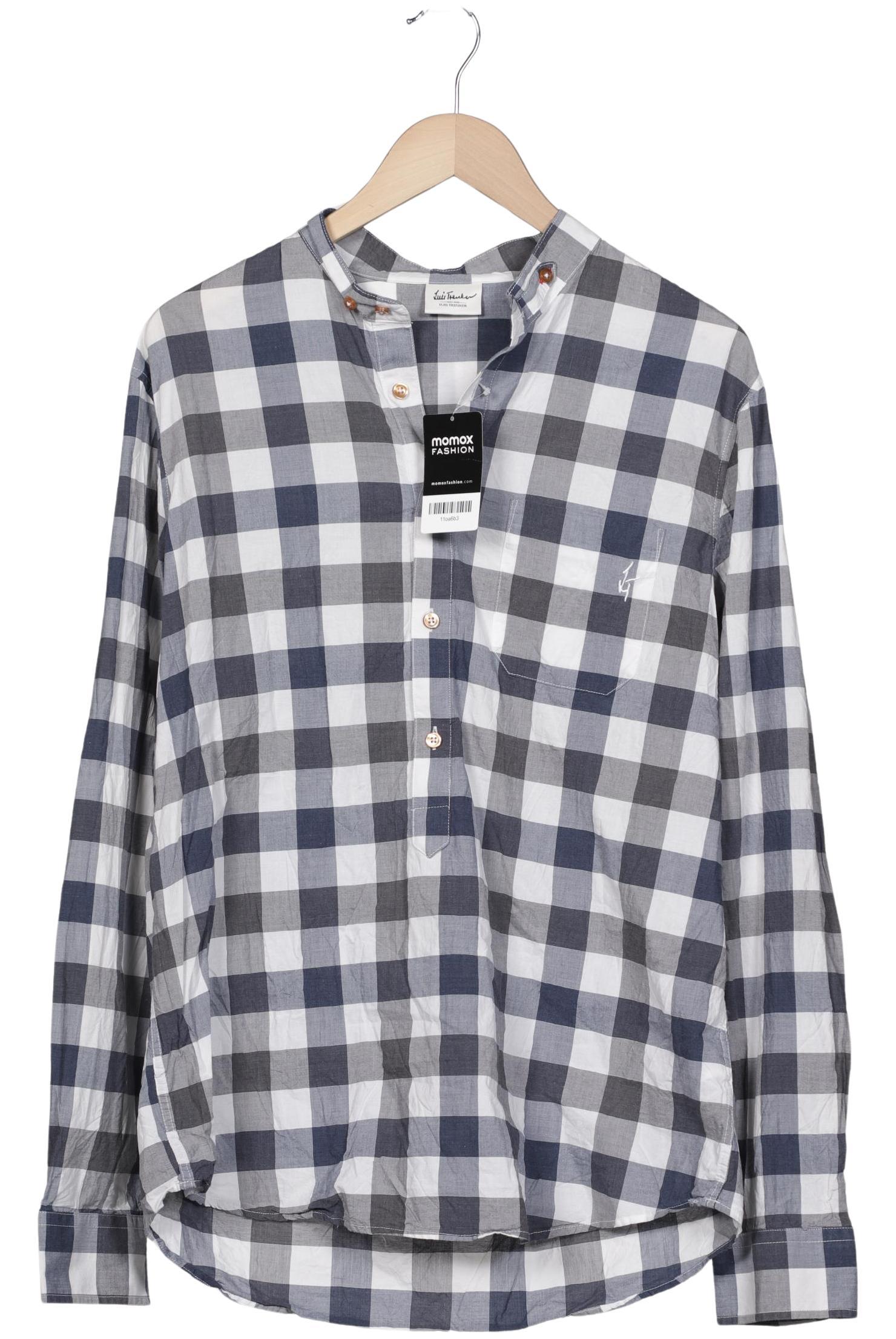 

Luis Trenker Herren Hemd, marineblau, Gr. 56