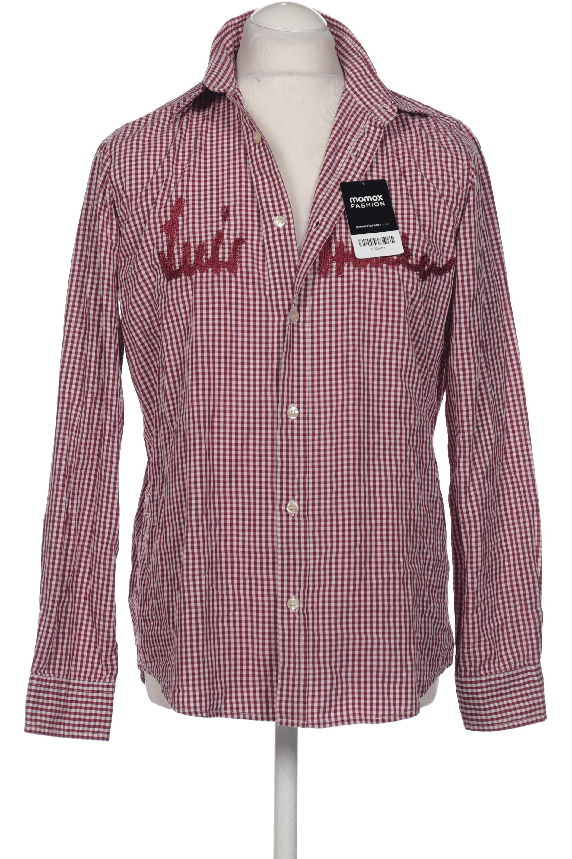 

Luis Trenker Herren Hemd, bordeaux, Gr. 48