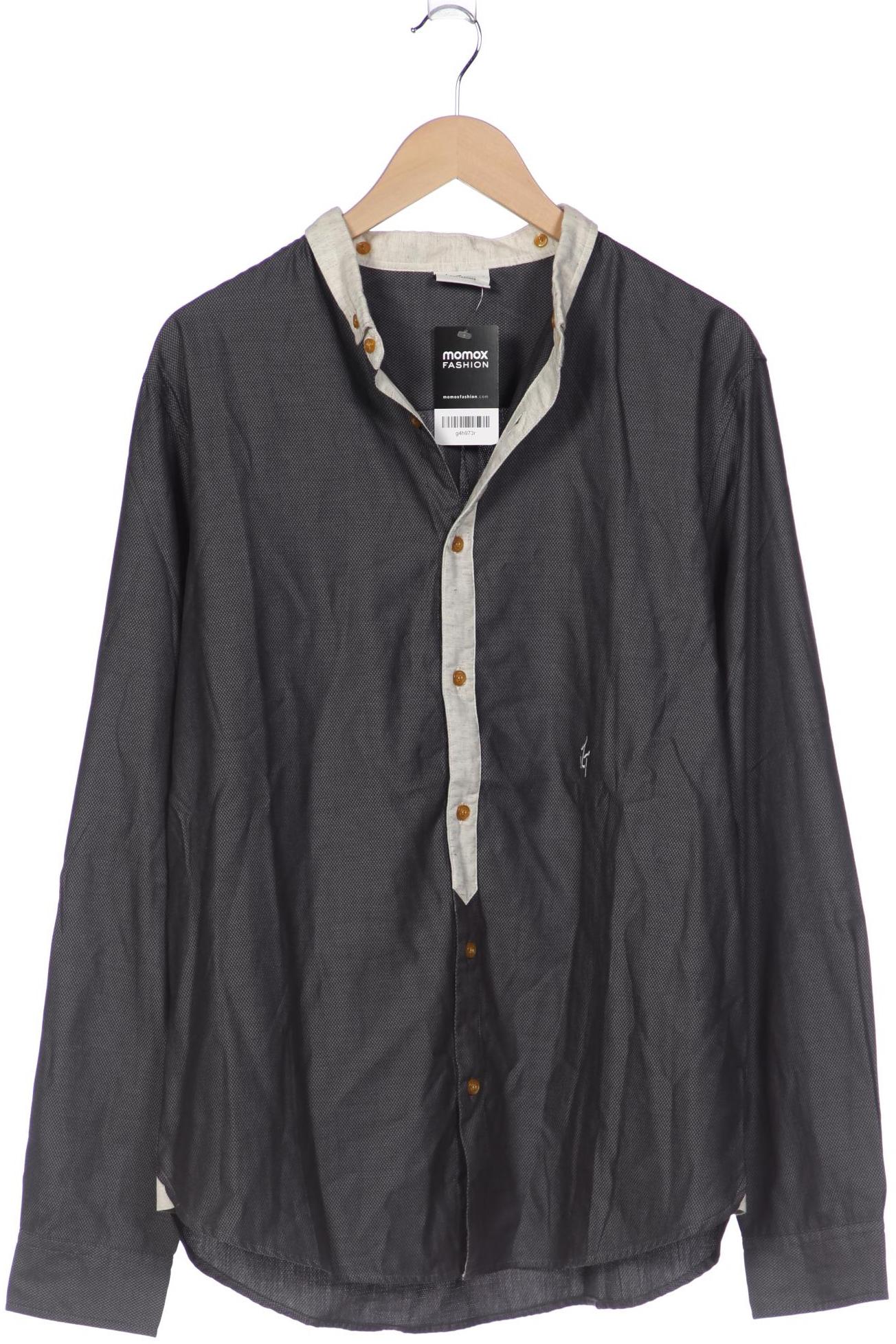 

Luis Trenker Herren Hemd, grau, Gr. 56
