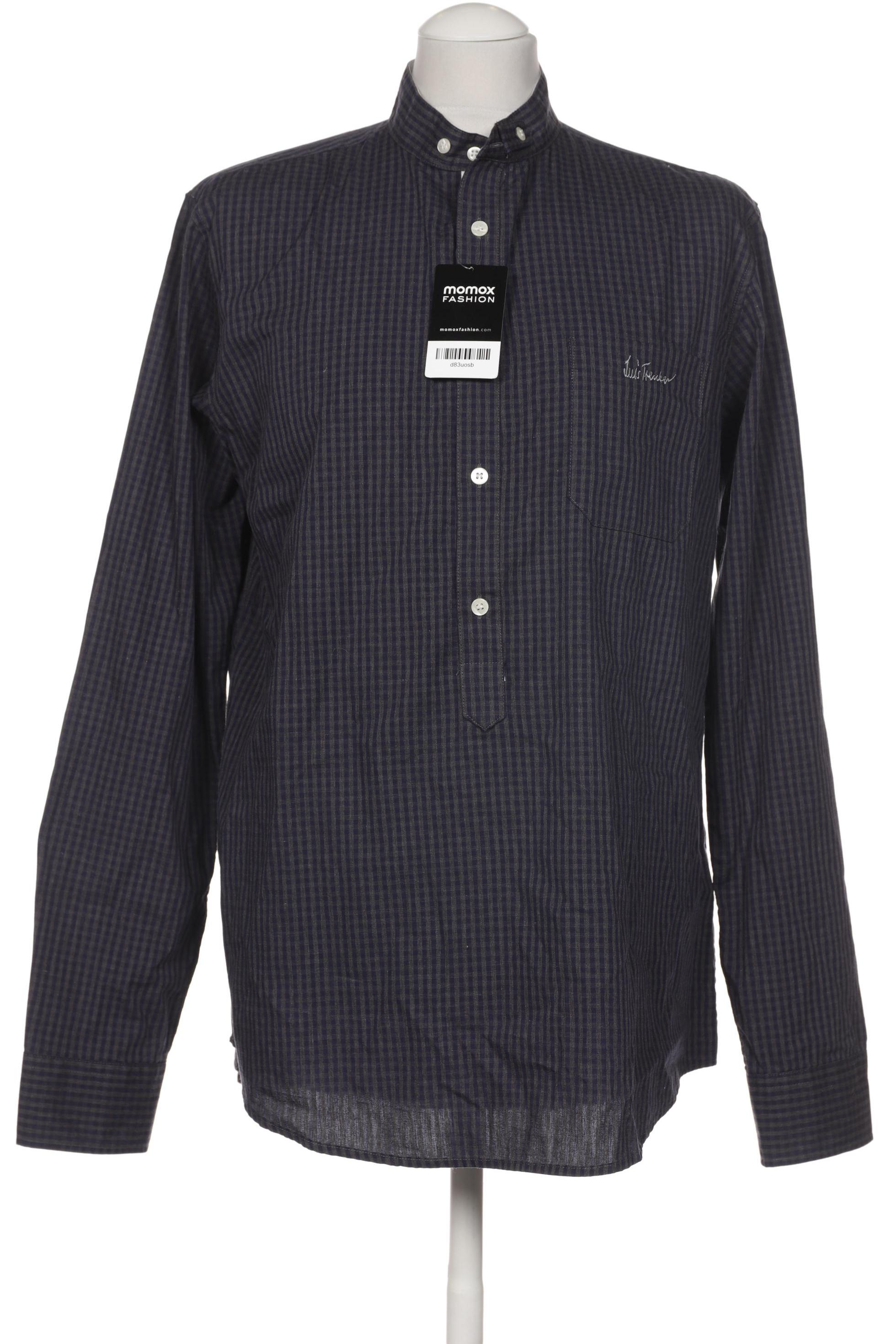 

Luis Trenker Herren Hemd, marineblau, Gr. 54