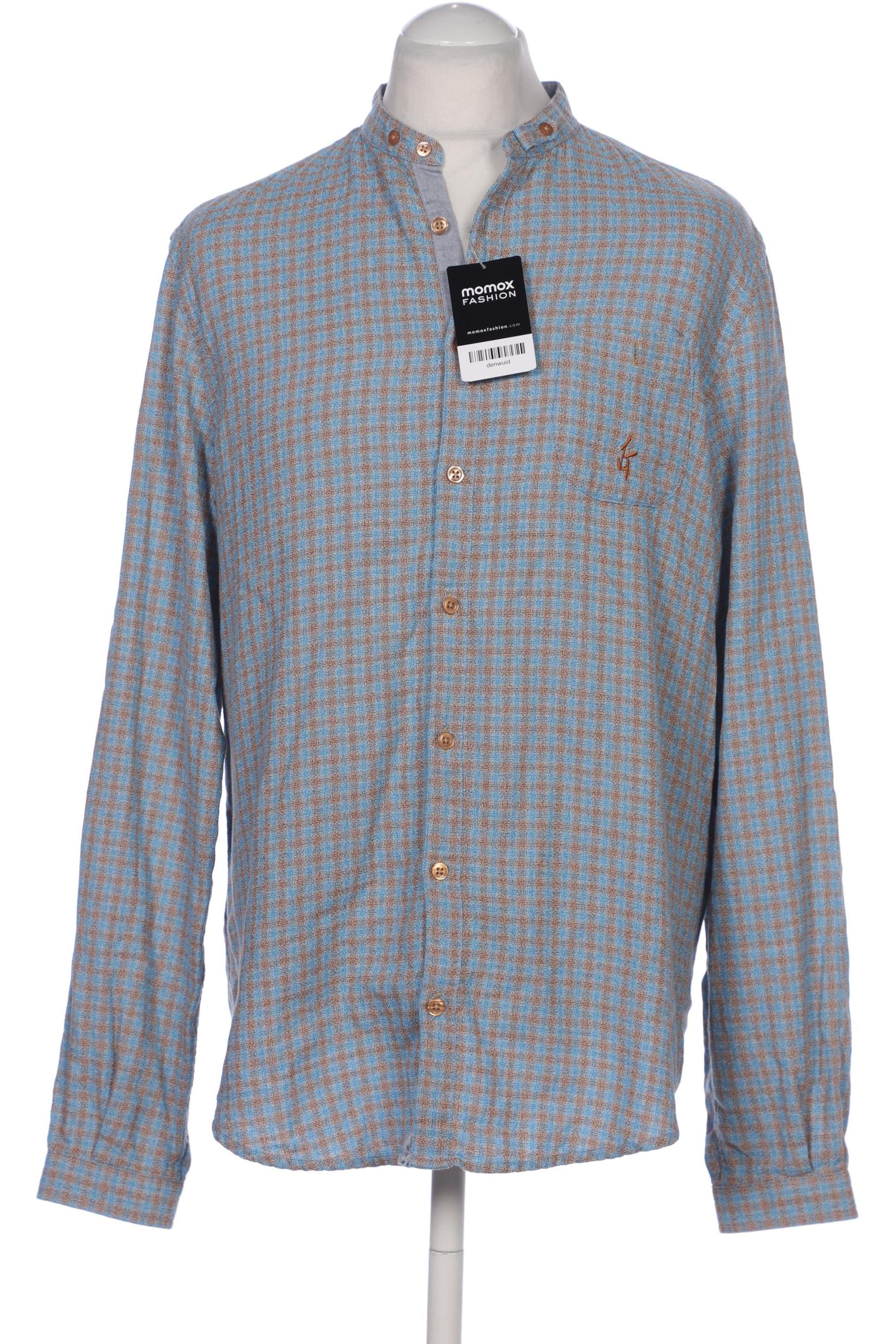 

Luis Trenker Herren Hemd, blau, Gr. 54