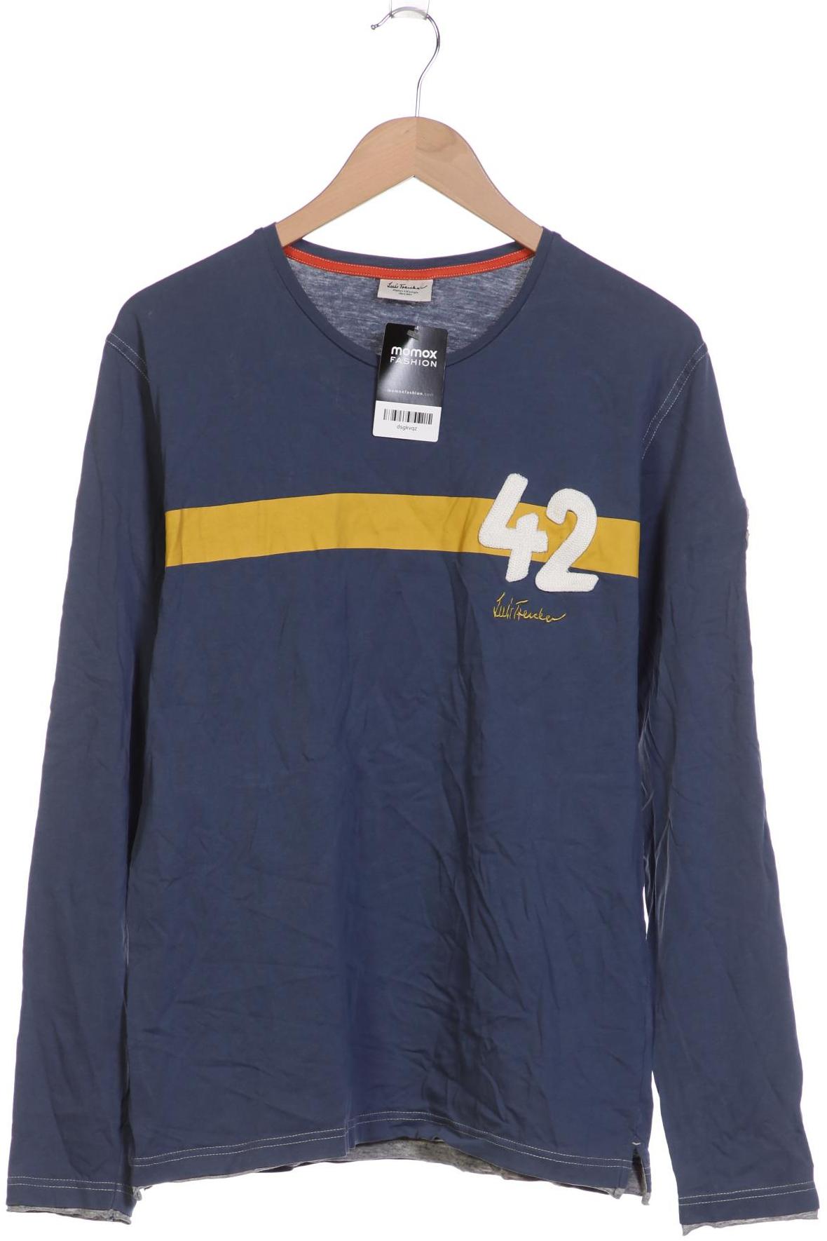 

Luis Trenker Herren Langarmshirt, blau, Gr. 52