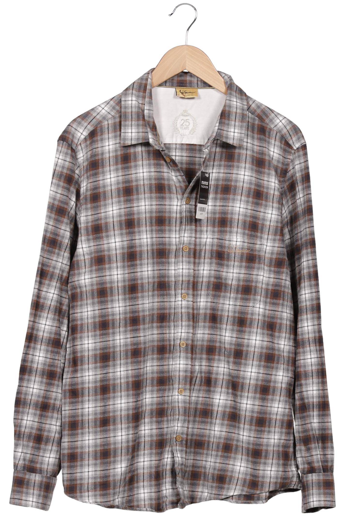 

Luis Trenker Herren Hemd, grau, Gr. 56