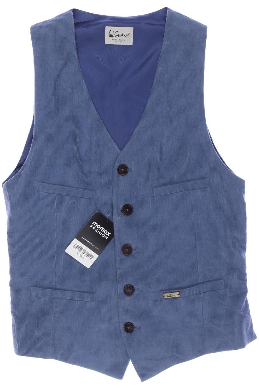 

Luis Trenker Herren Weste, blau, Gr. 46