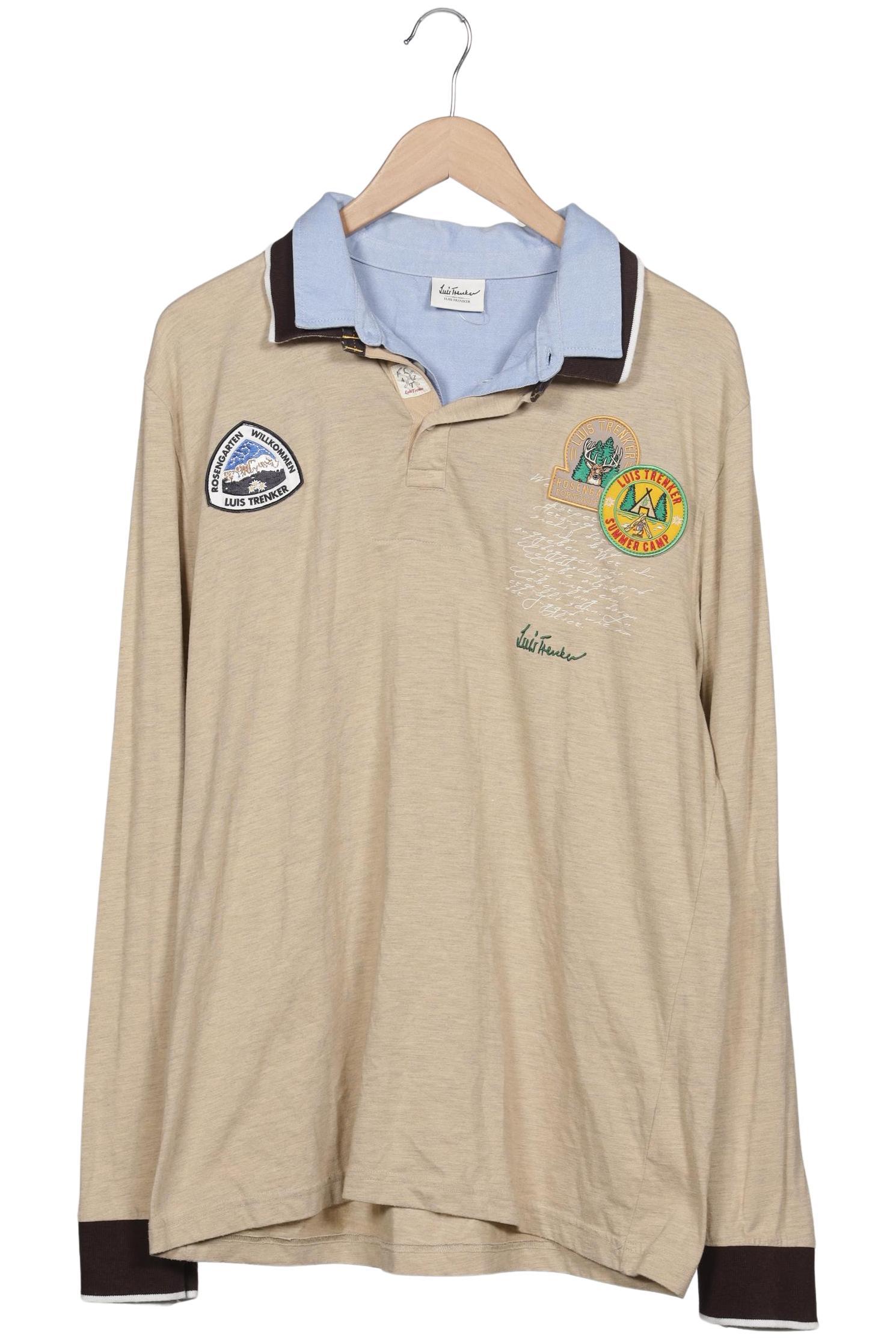 

Luis Trenker Herren Langarmshirt, beige, Gr. 56