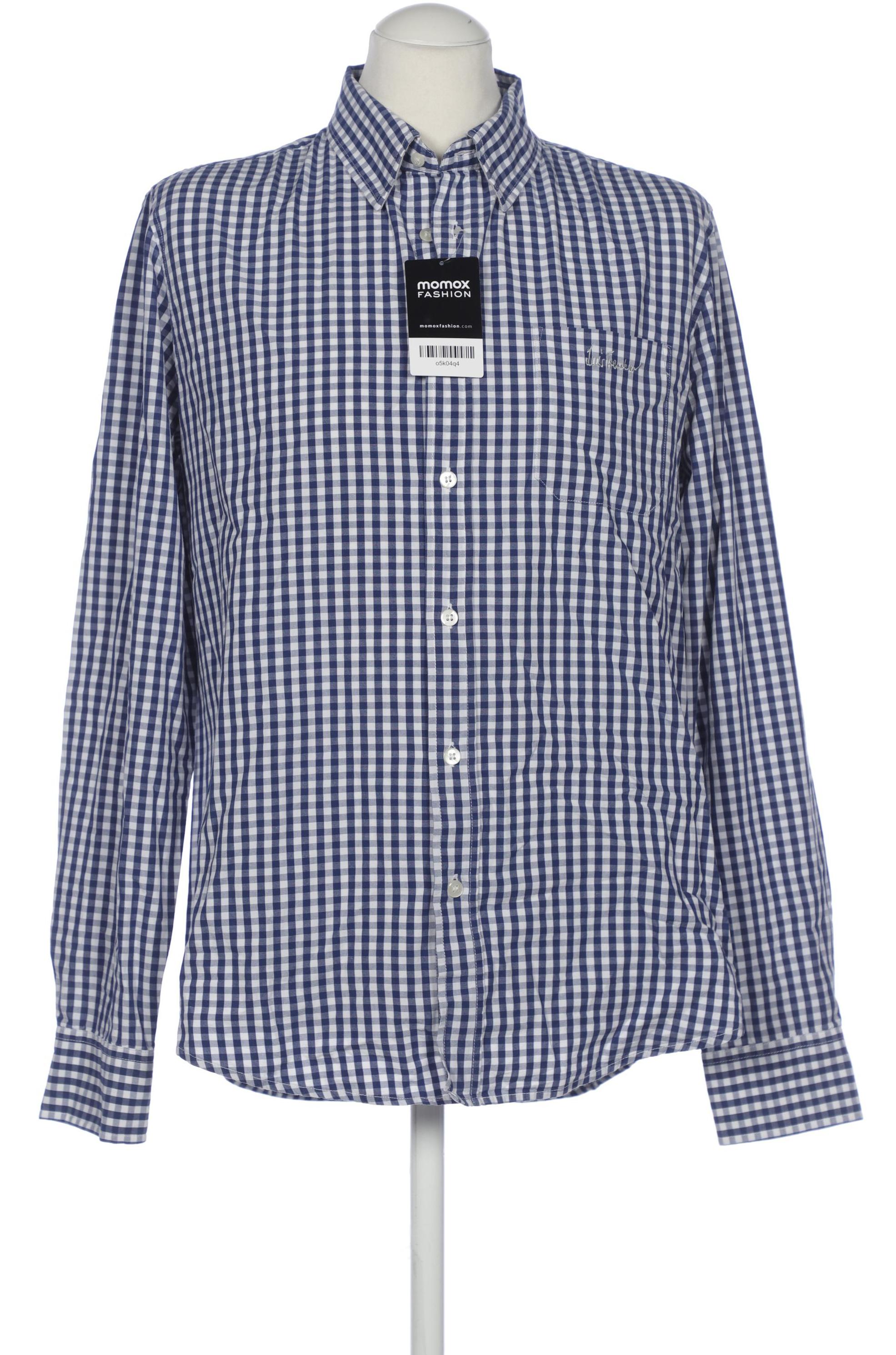 

Luis Trenker Herren Hemd, blau, Gr. 48