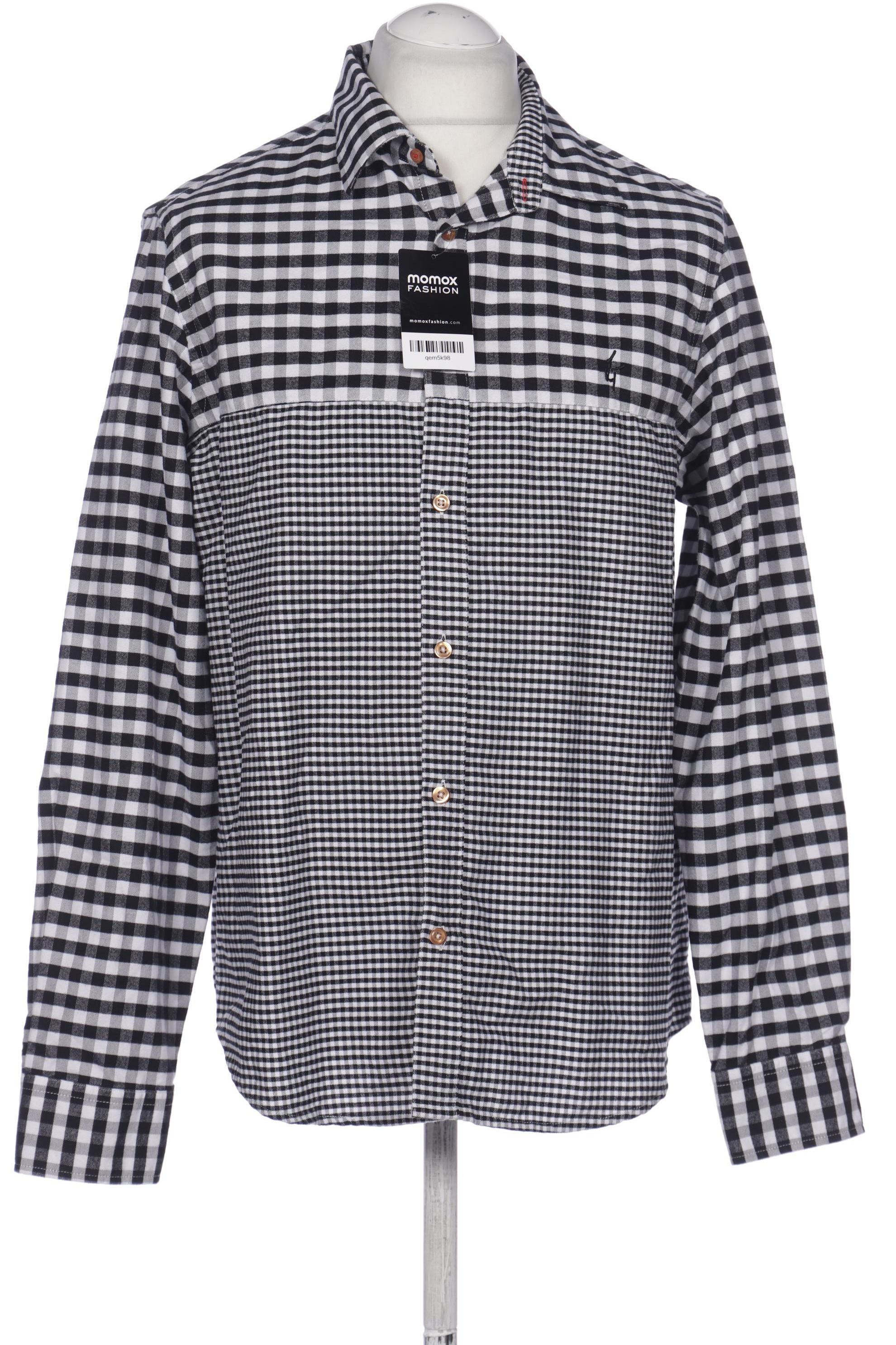 

Luis Trenker Herren Hemd, schwarz, Gr. 54