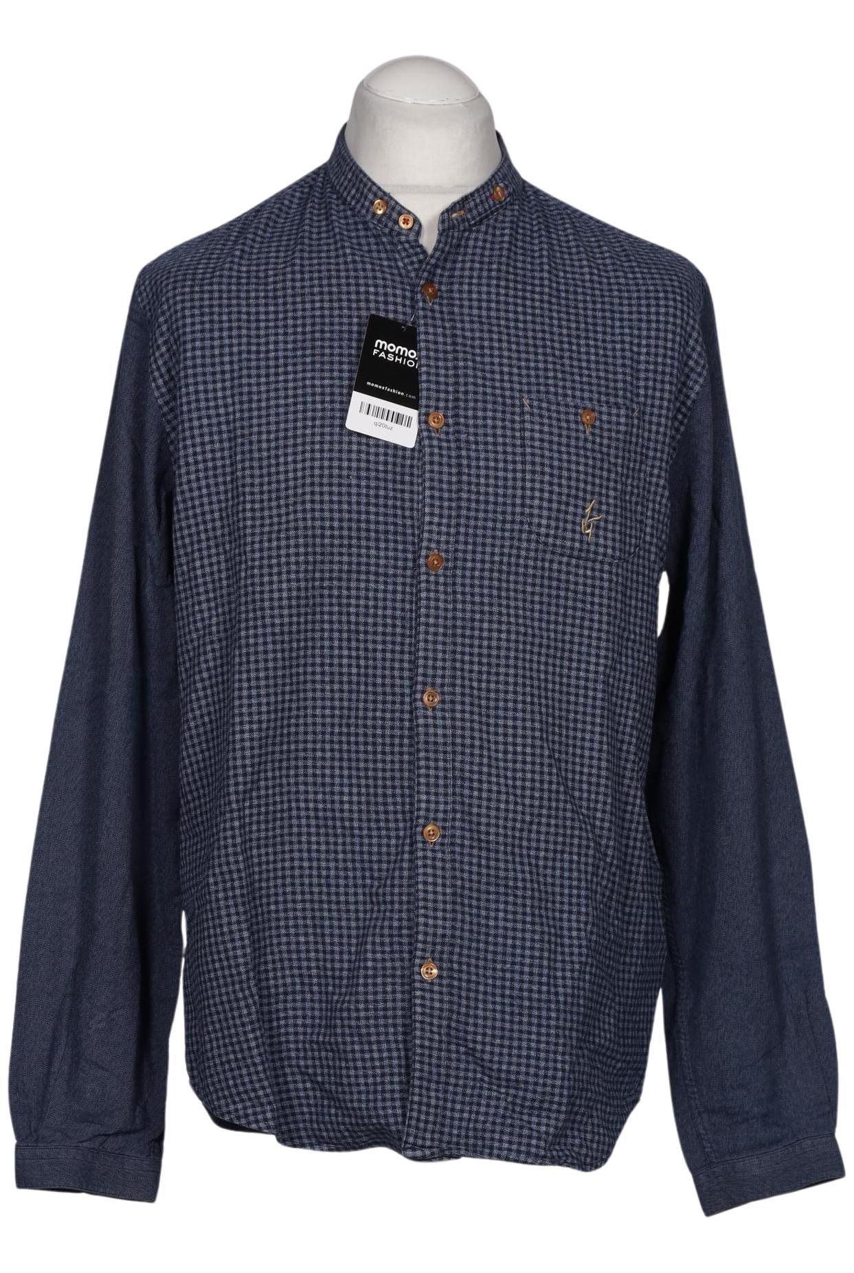 

Luis Trenker Herren Hemd, marineblau, Gr. 52