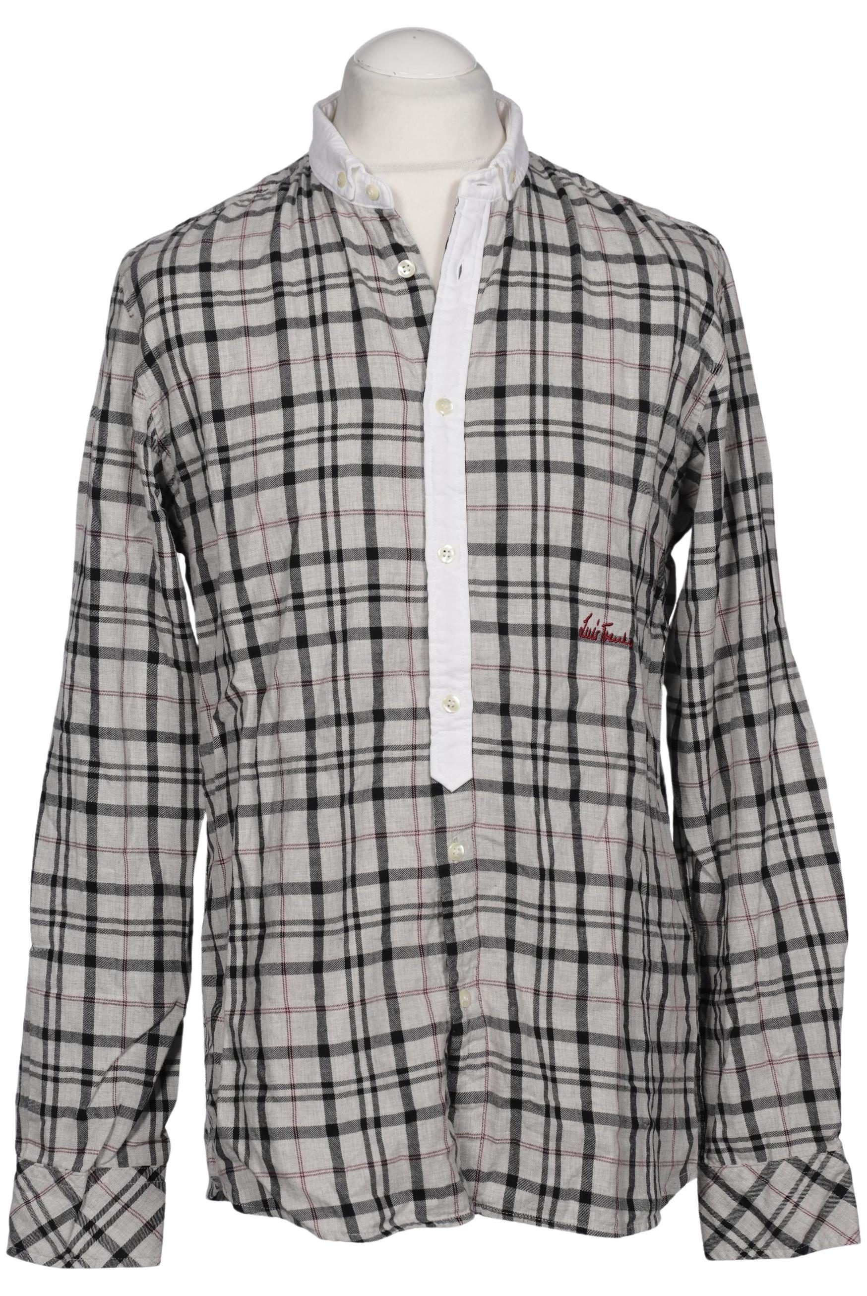

Luis Trenker Herren Hemd, grau, Gr. 52