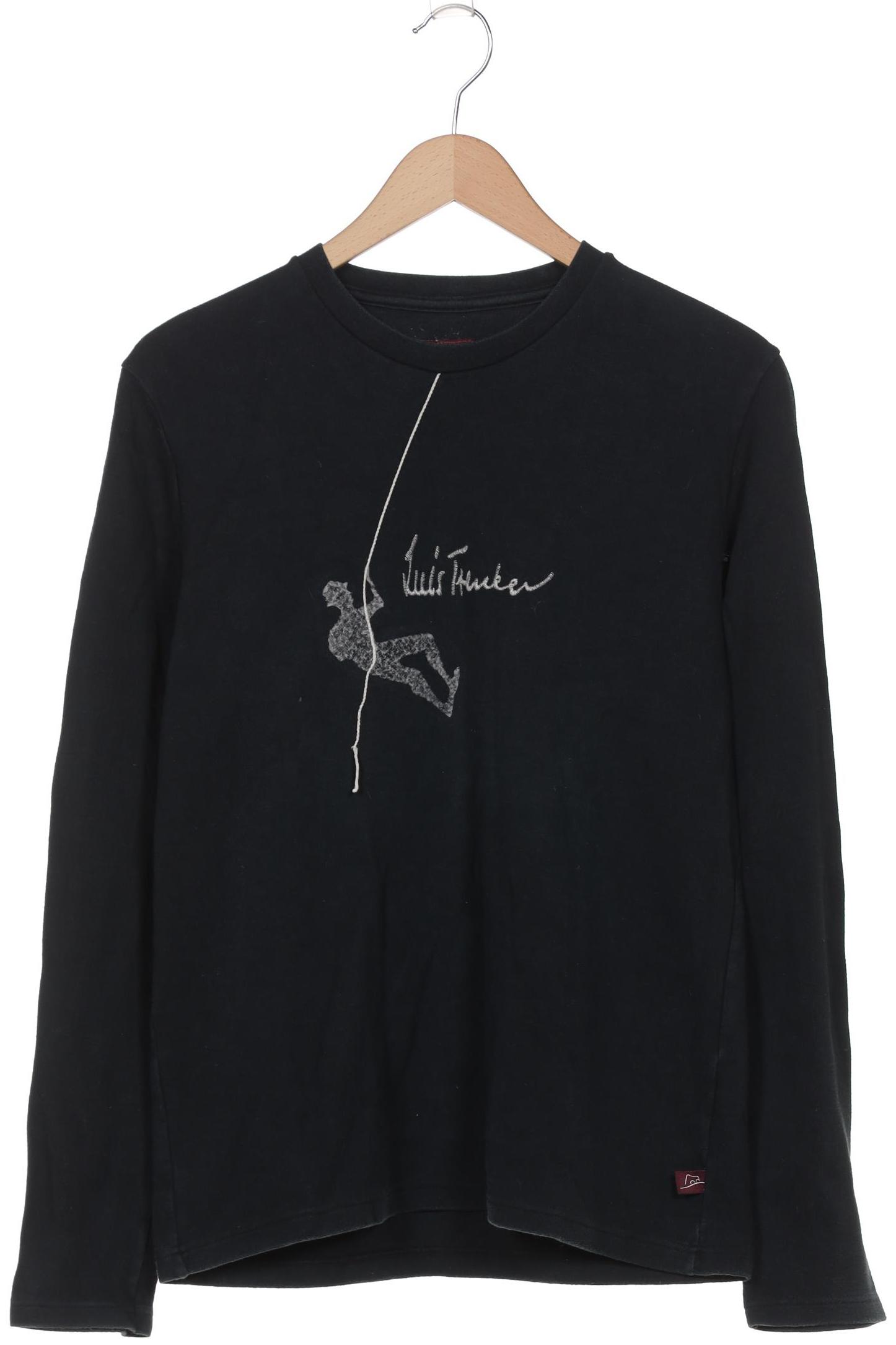 

Luis Trenker Herren Sweatshirt, schwarz, Gr. 46