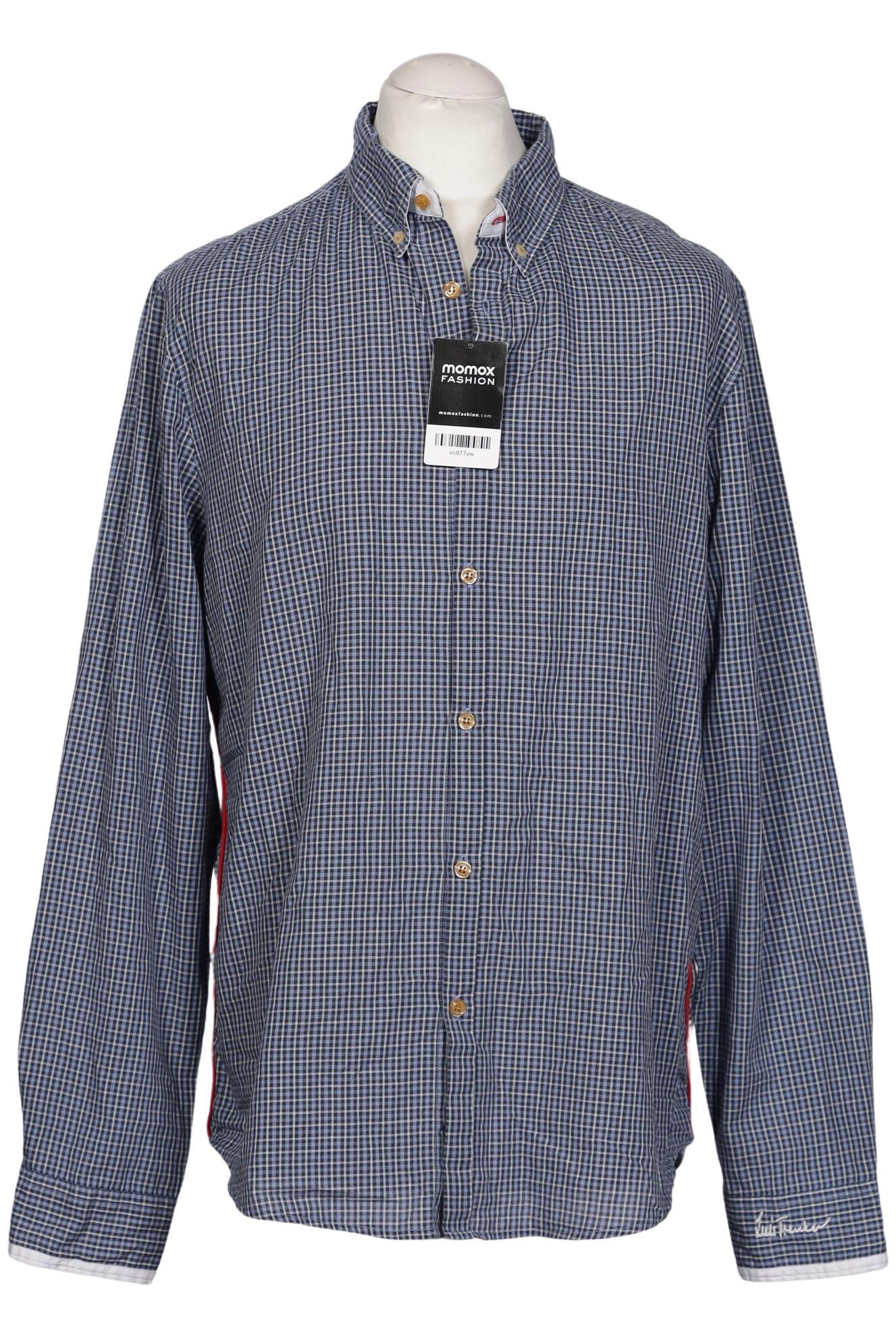 

Luis Trenker Herren Hemd, blau, Gr. 54