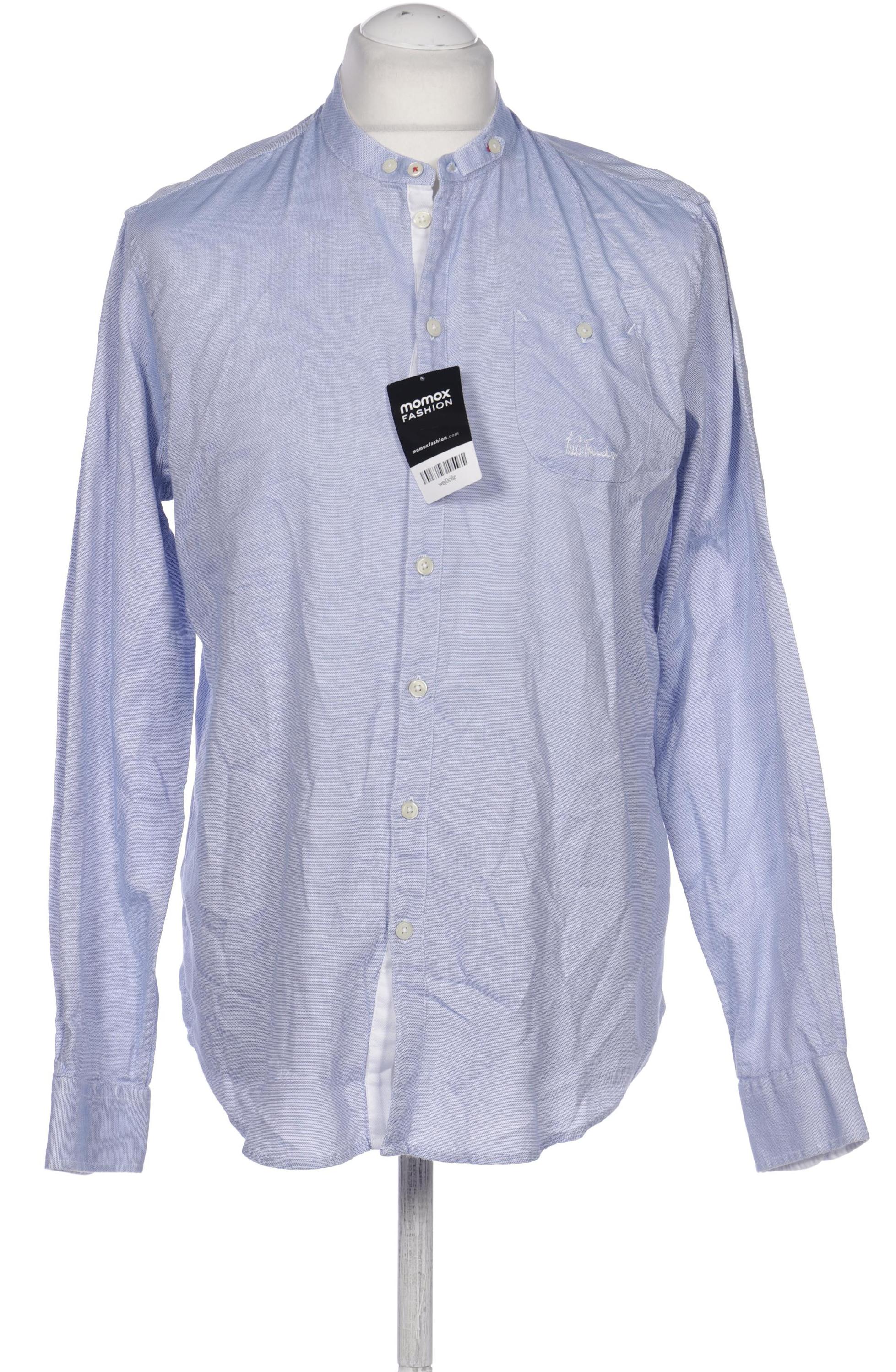 

Luis Trenker Herren Hemd, blau, Gr. 52