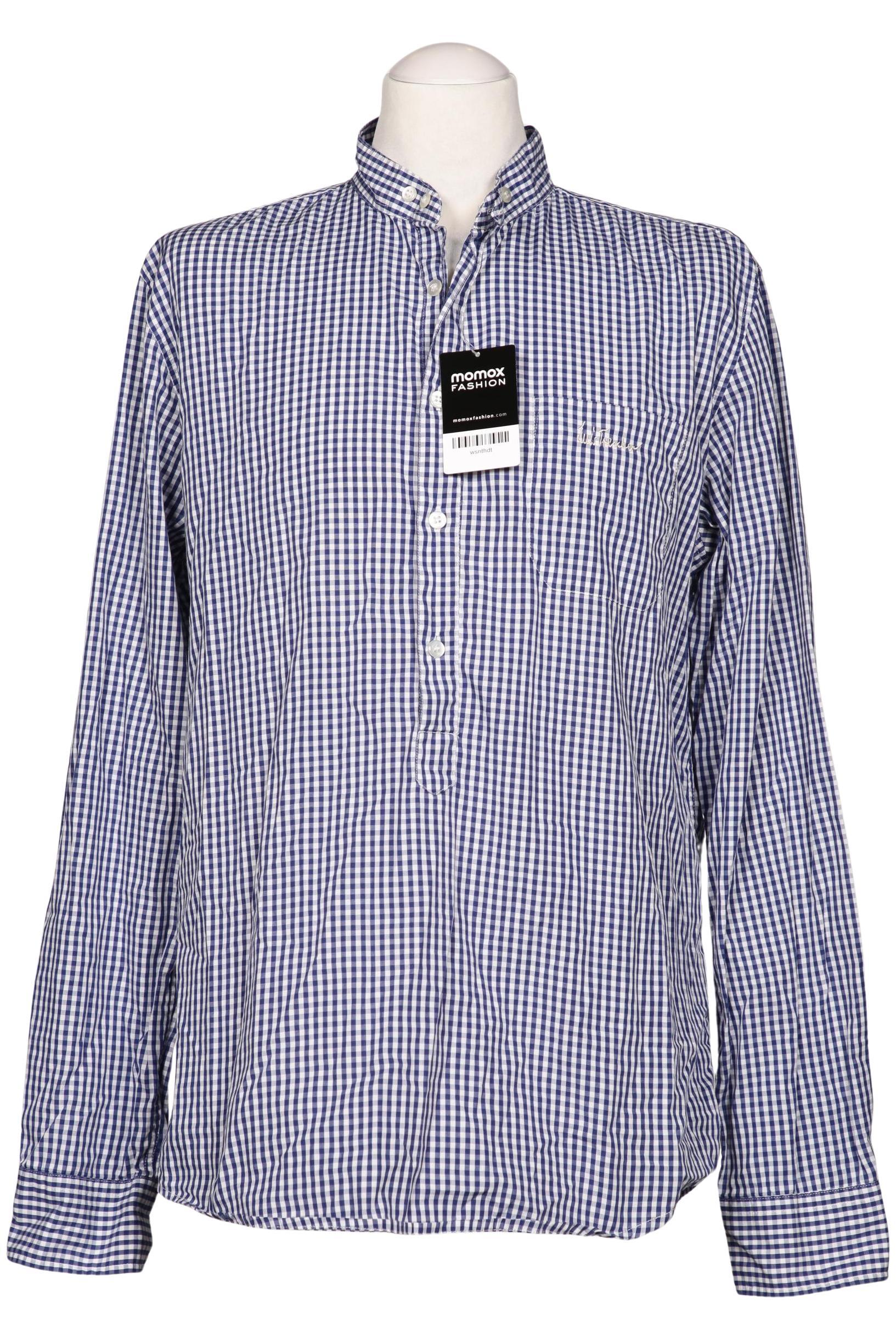 

Luis Trenker Herren Hemd, marineblau, Gr. 54