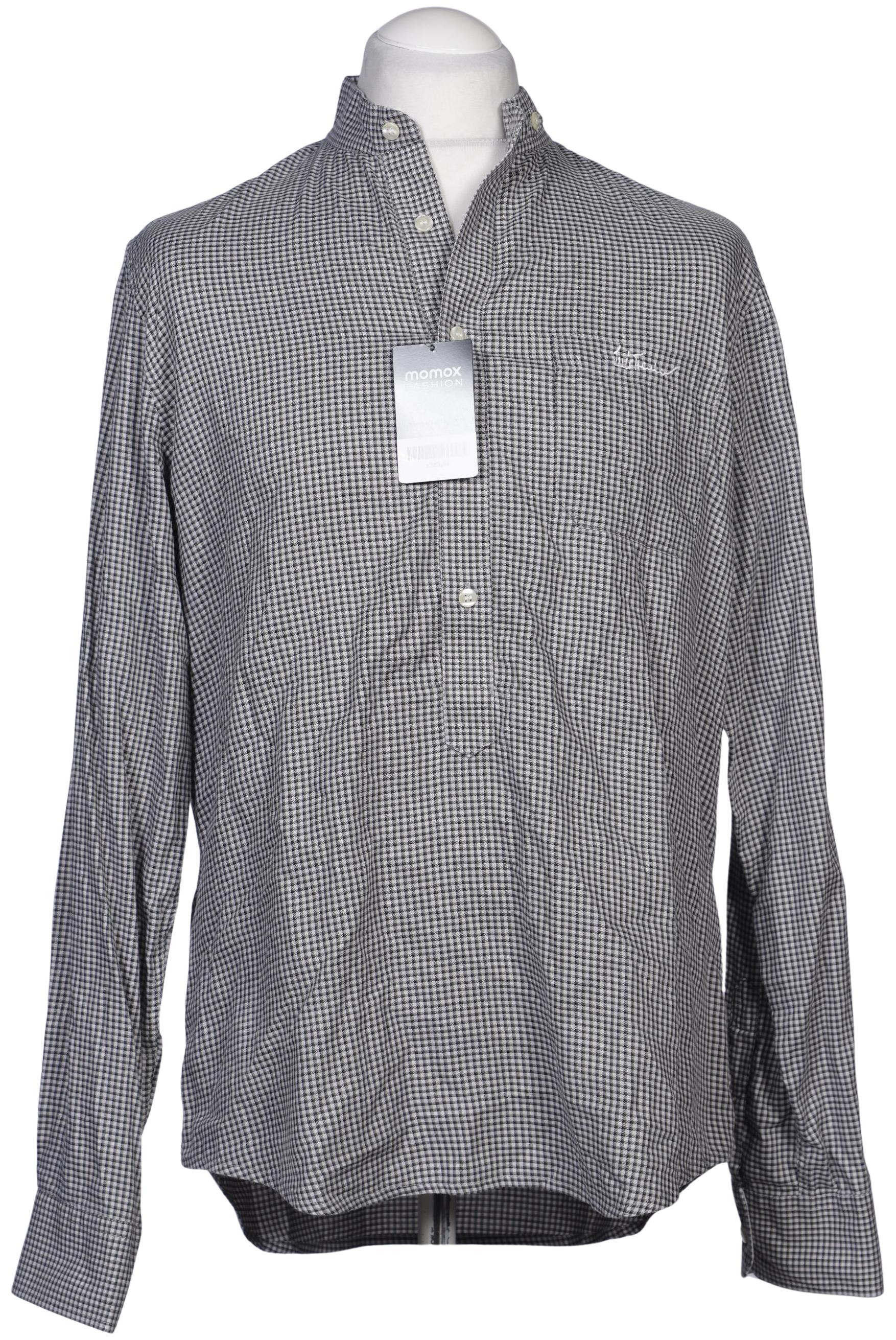 

Luis Trenker Herren Hemd, grau, Gr. 52