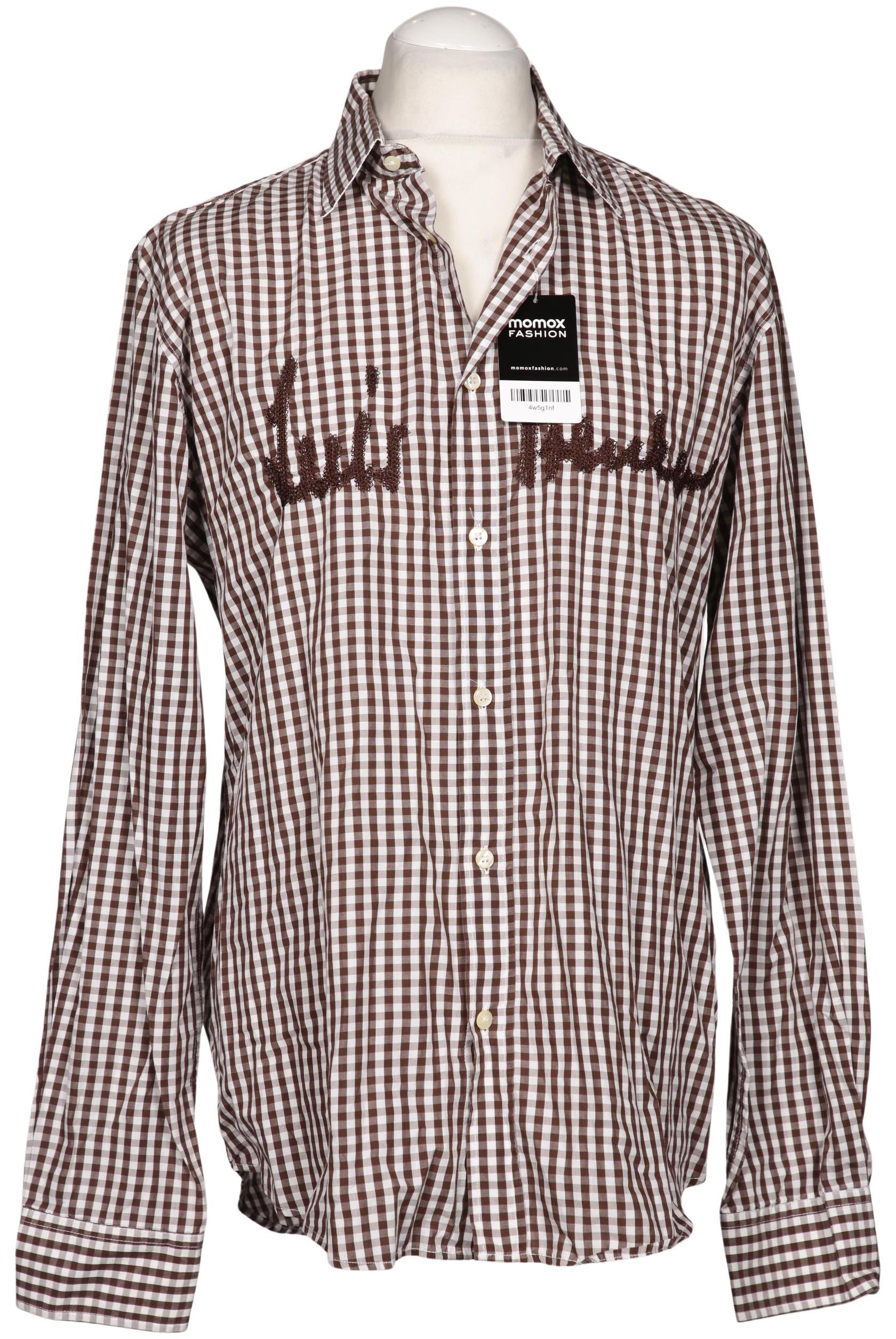 

Luis Trenker Herren Hemd, braun, Gr. 54