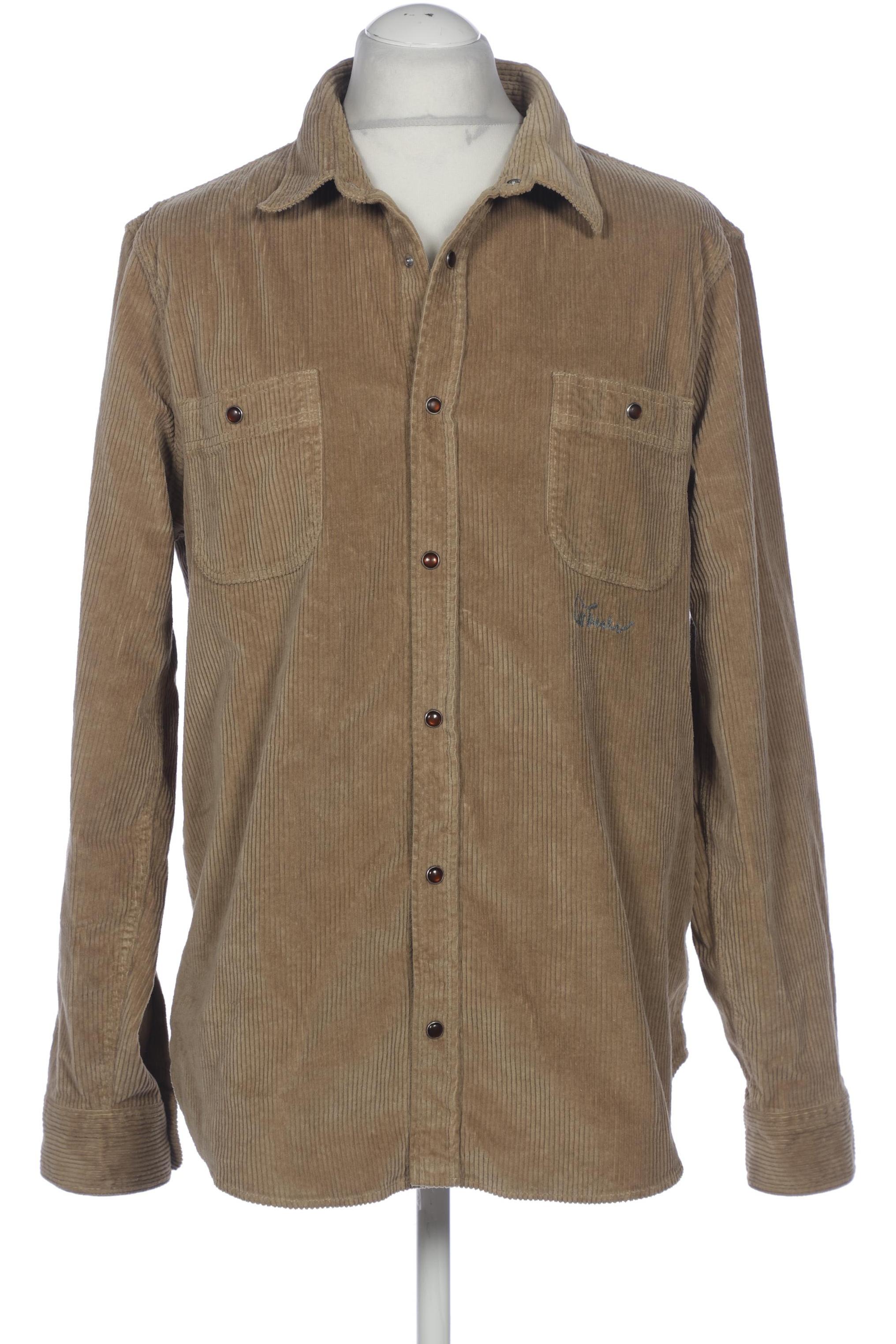 

Luis Trenker Herren Hemd, braun, Gr. 54