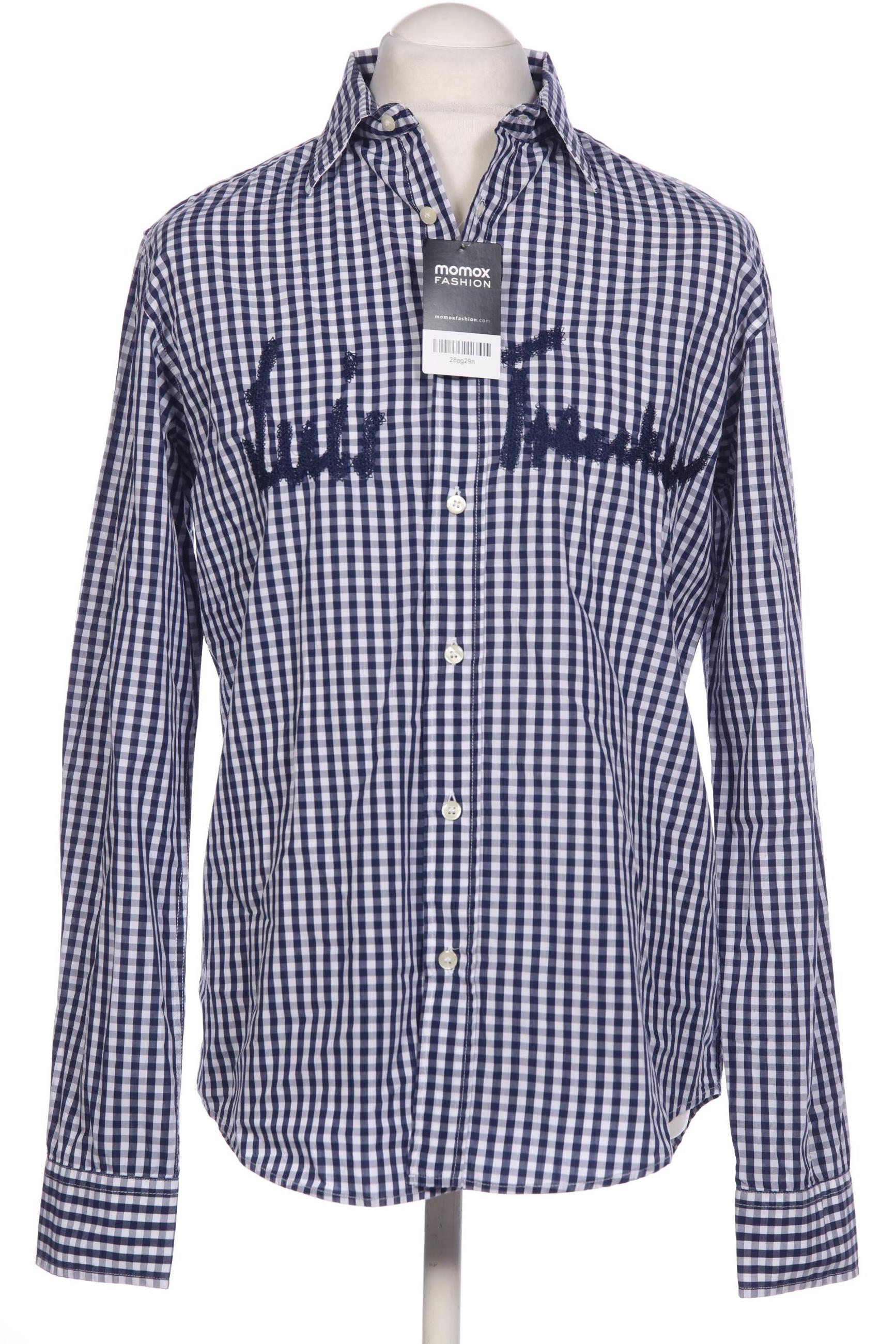 

Luis Trenker Herren Hemd, marineblau, Gr. 48