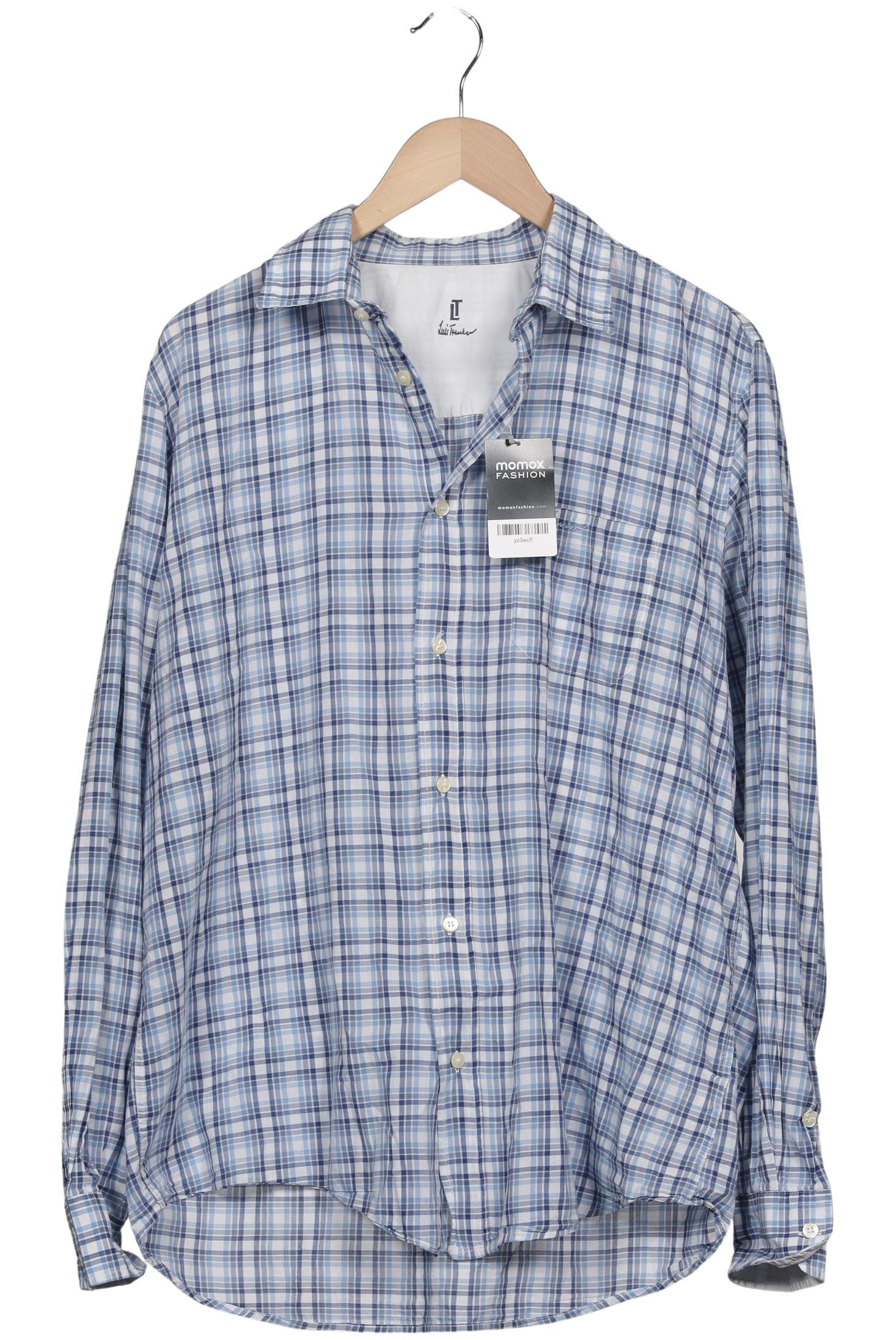 

Luis Trenker Herren Hemd, blau, Gr. 56