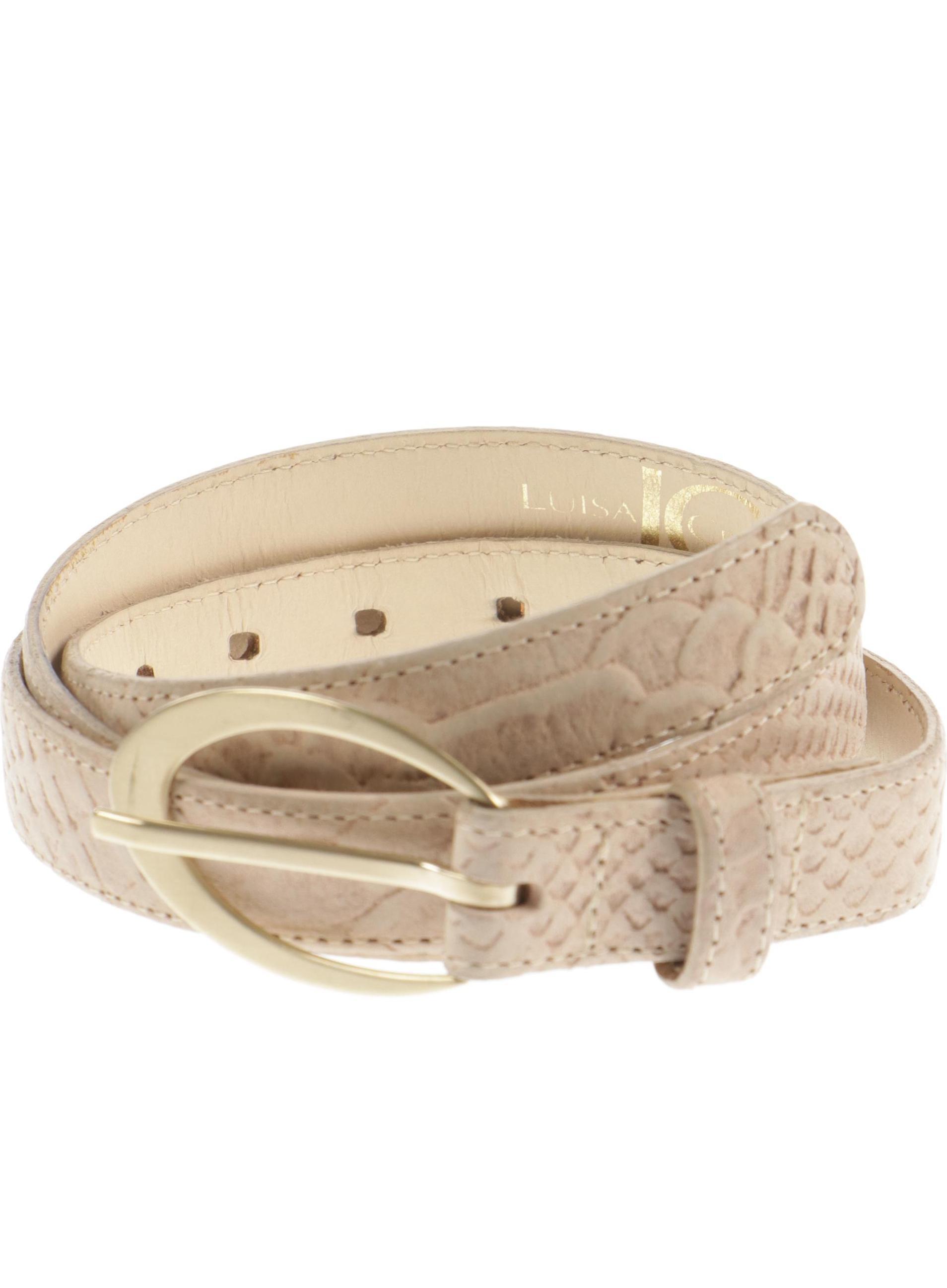 

Luisa Cerano Damen Gürtel, beige, Gr.