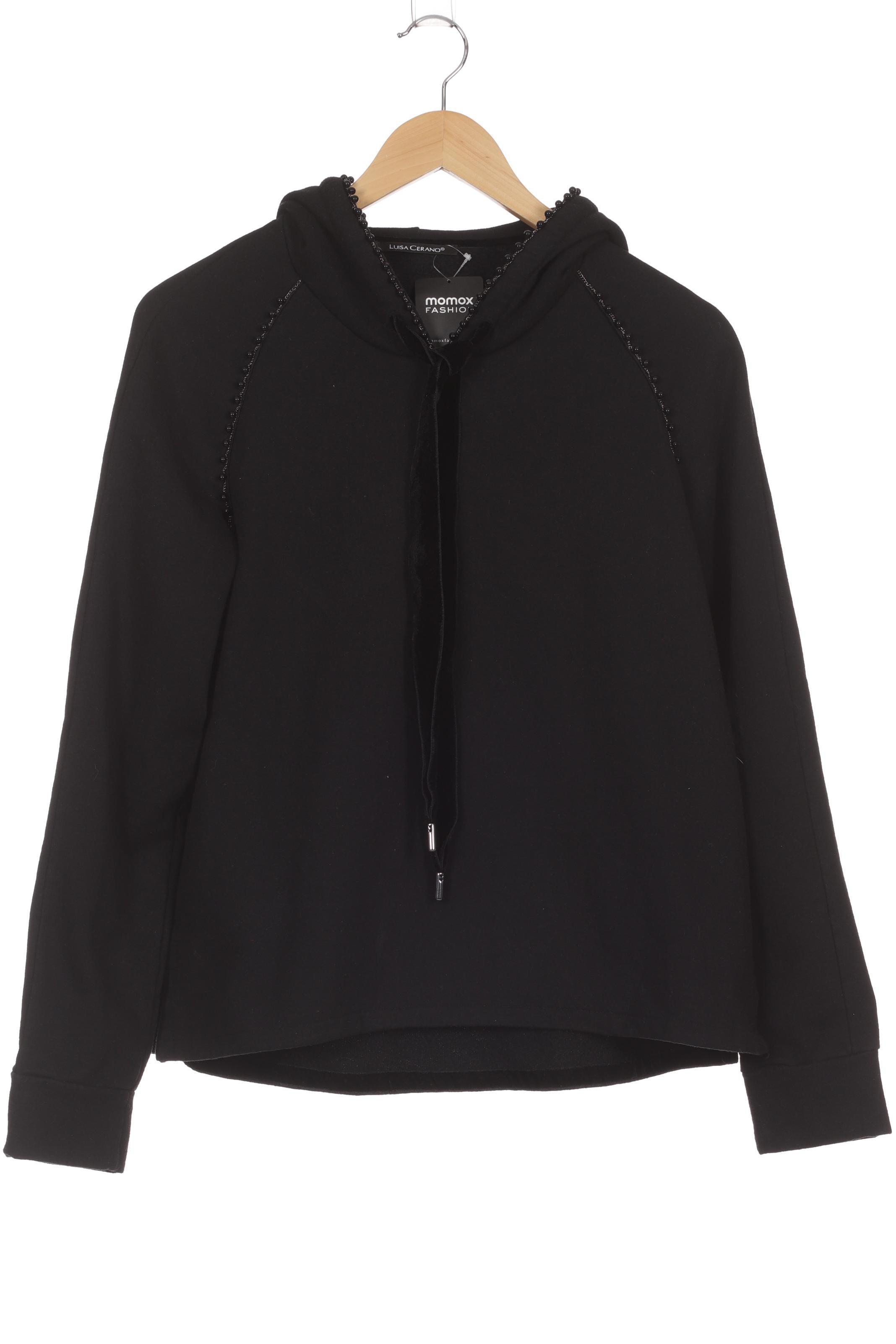

Luisa Cerano Damen Kapuzenpullover, schwarz, Gr. 38