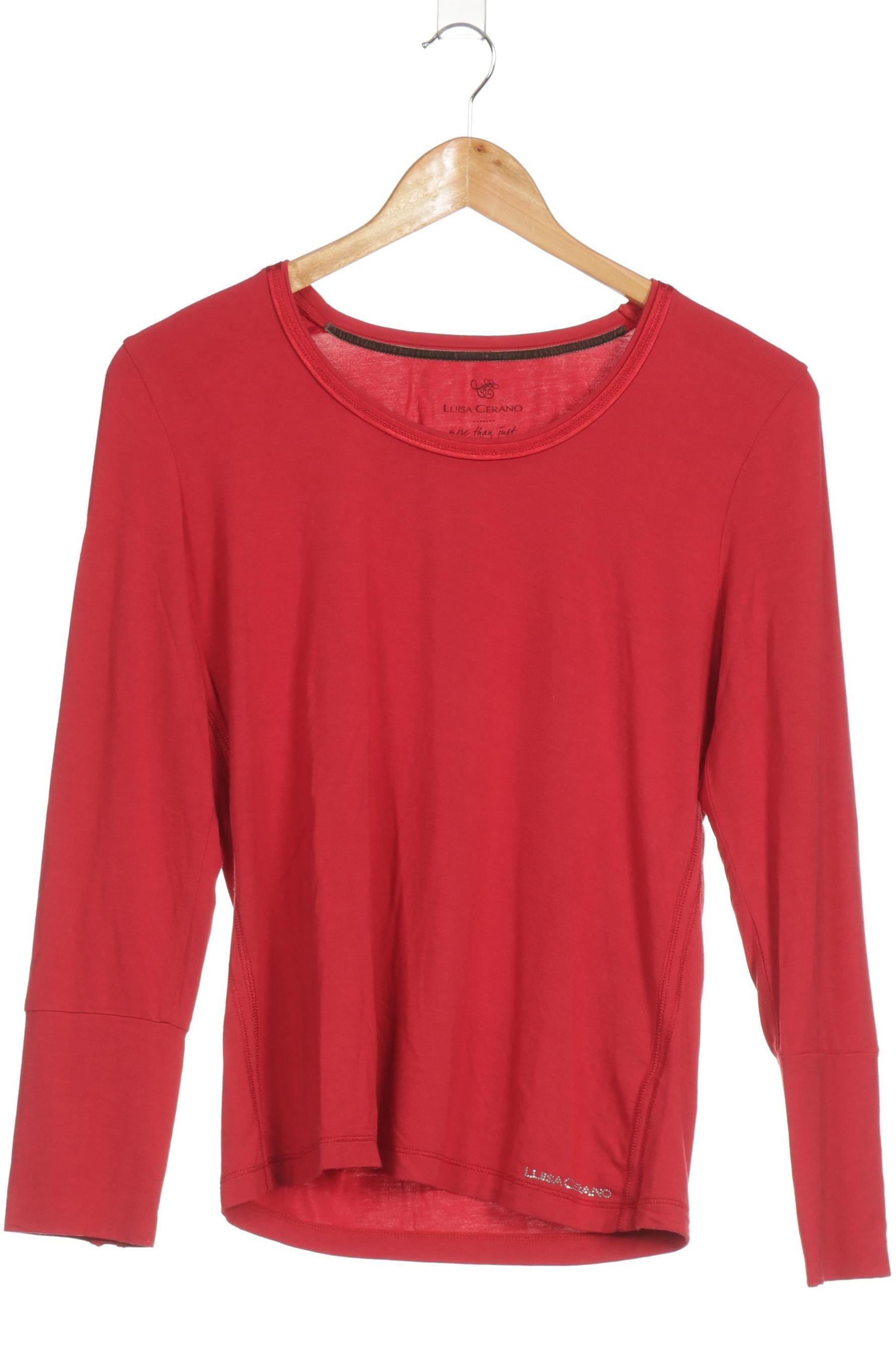 

Luisa Cerano Damen Langarmshirt, rot, Gr. 40