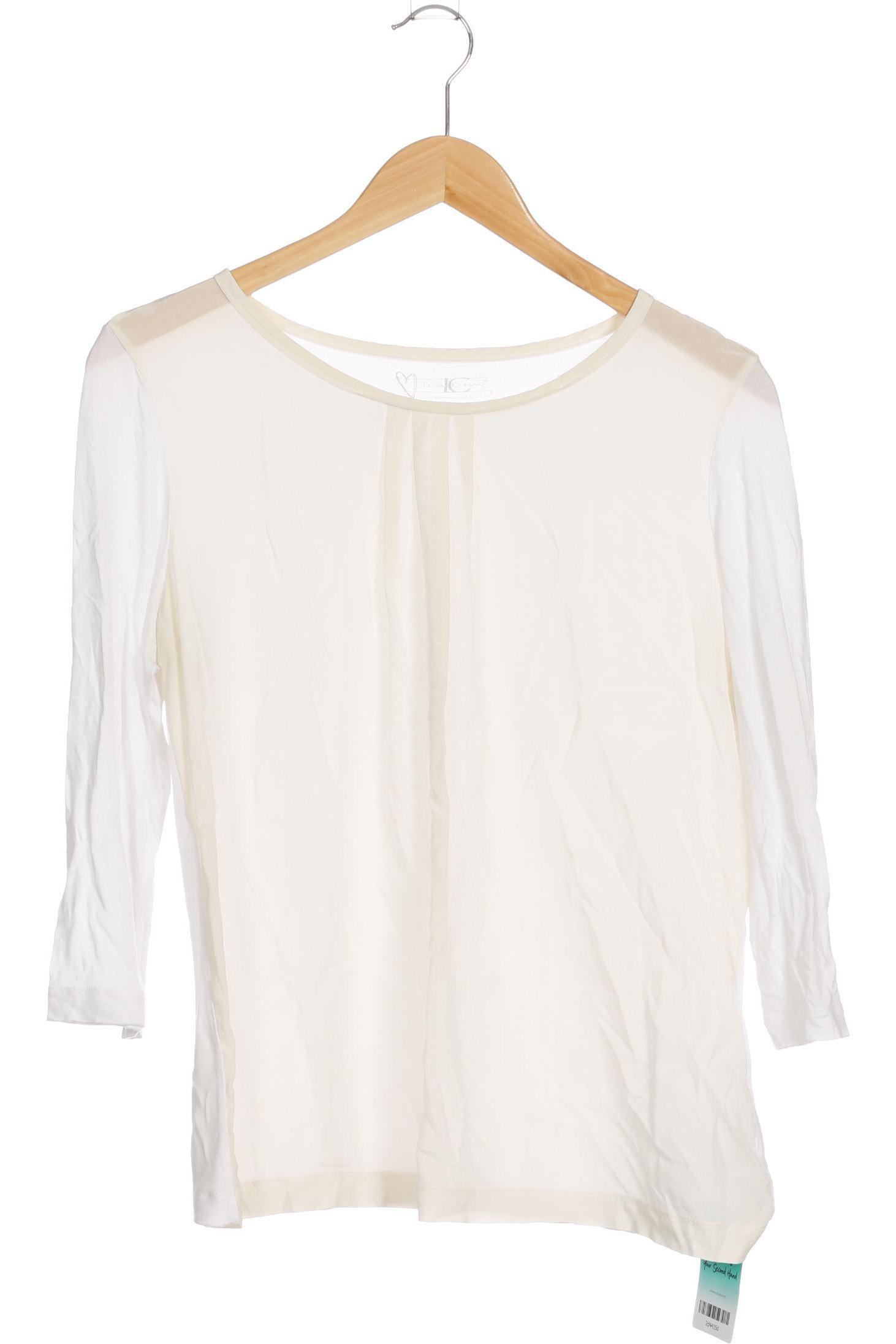 

Luisa Cerano Damen Langarmshirt, weiß, Gr. 42