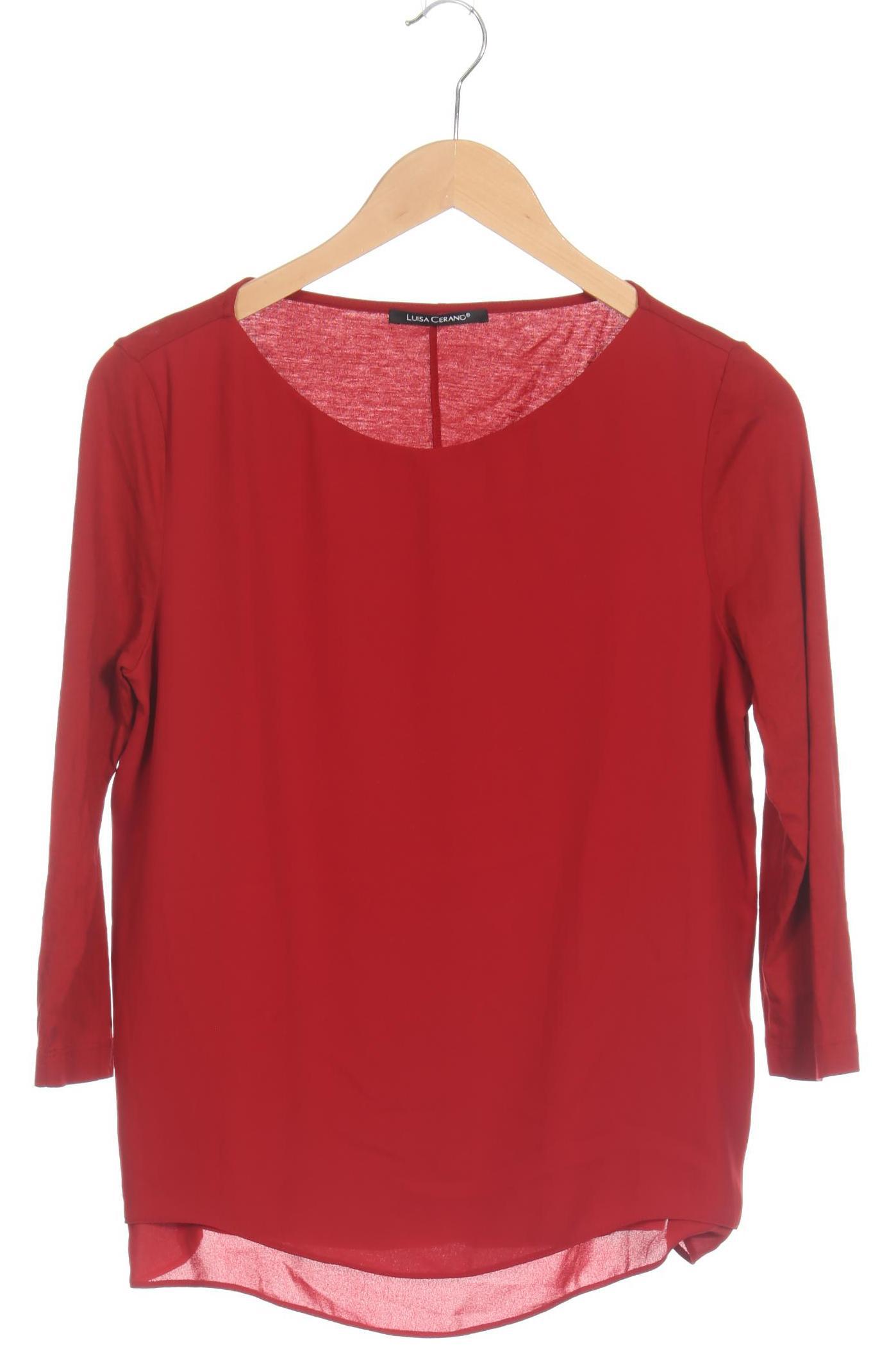 

Luisa Cerano Damen Langarmshirt, rot, Gr. 38
