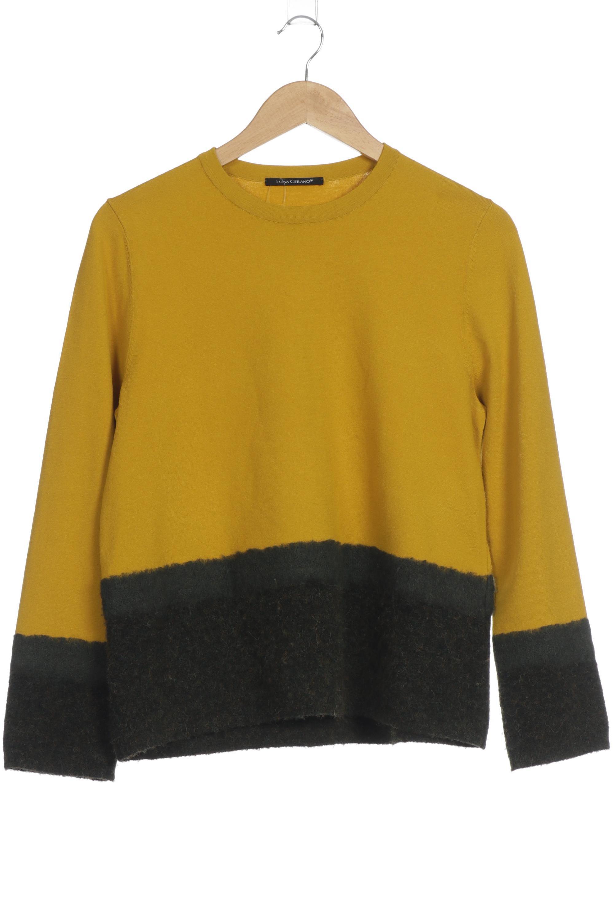 

Luisa Cerano Damen Pullover, gelb, Gr. 40