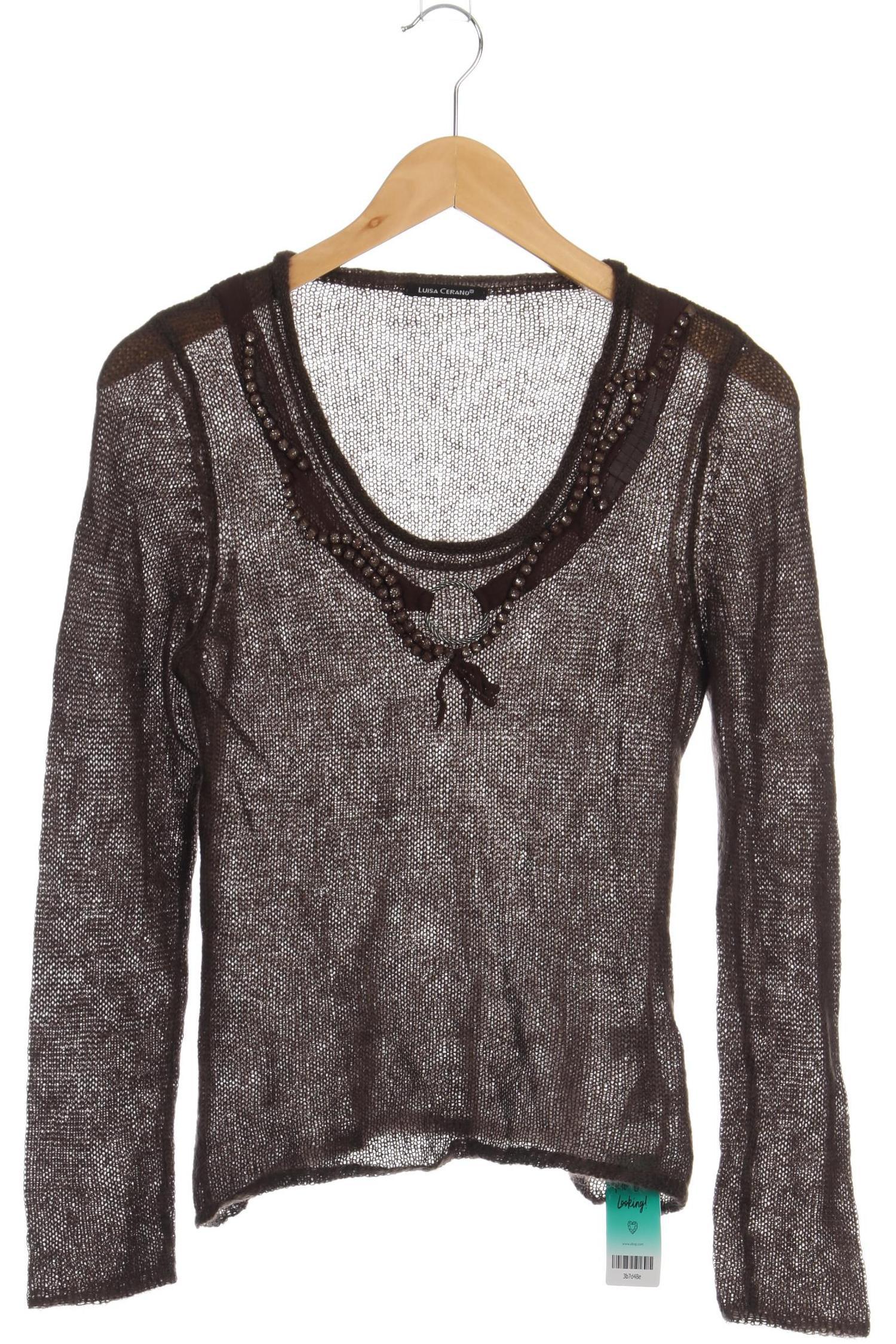 

Luisa Cerano Damen Pullover, braun, Gr. 36