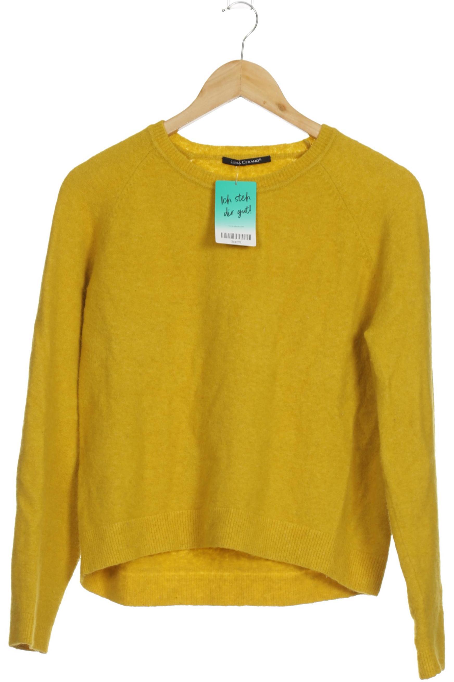 

Luisa Cerano Damen Pullover, gelb, Gr. 38