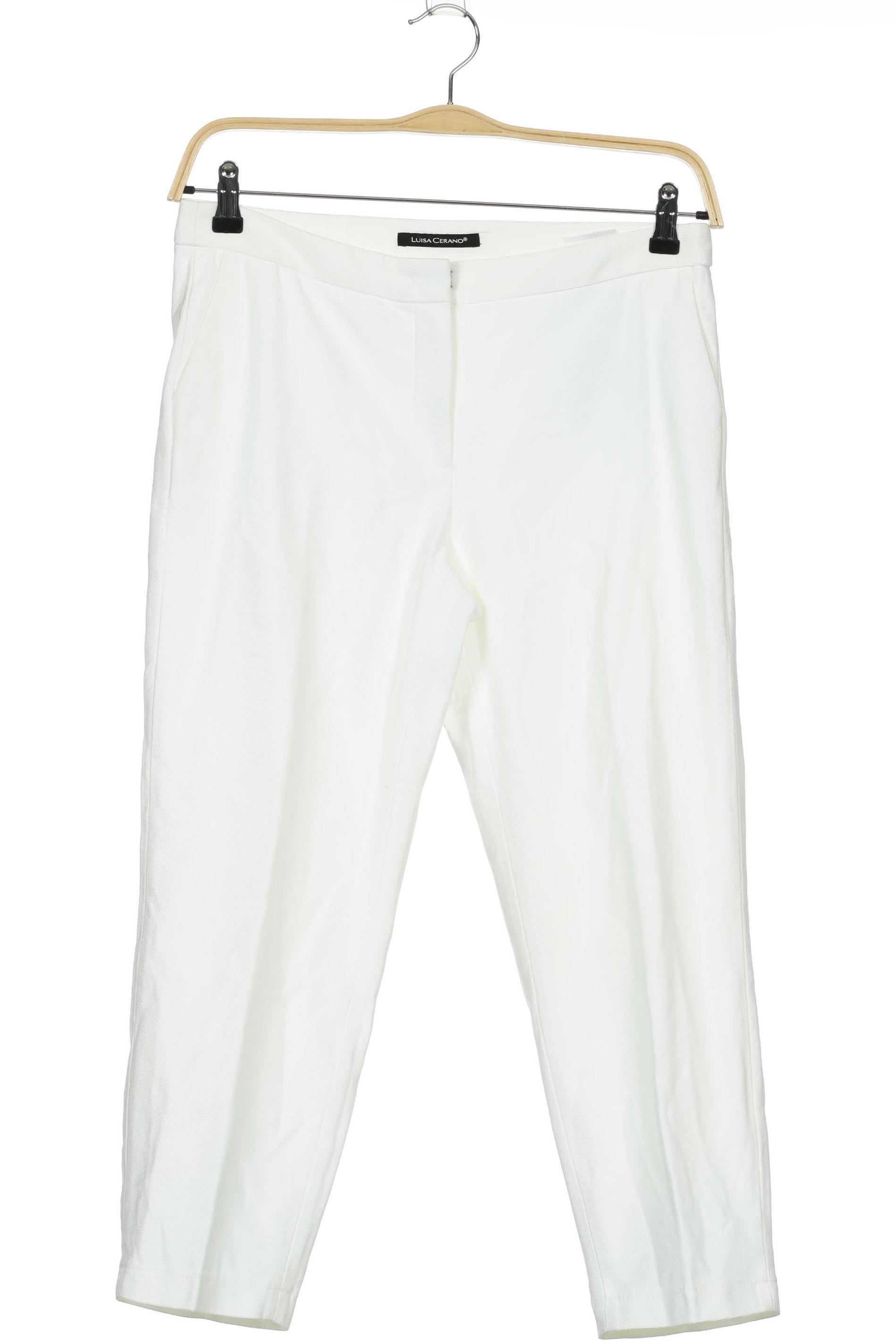 

Luisa Cerano Damen Stoffhose, weiß, Gr. 40