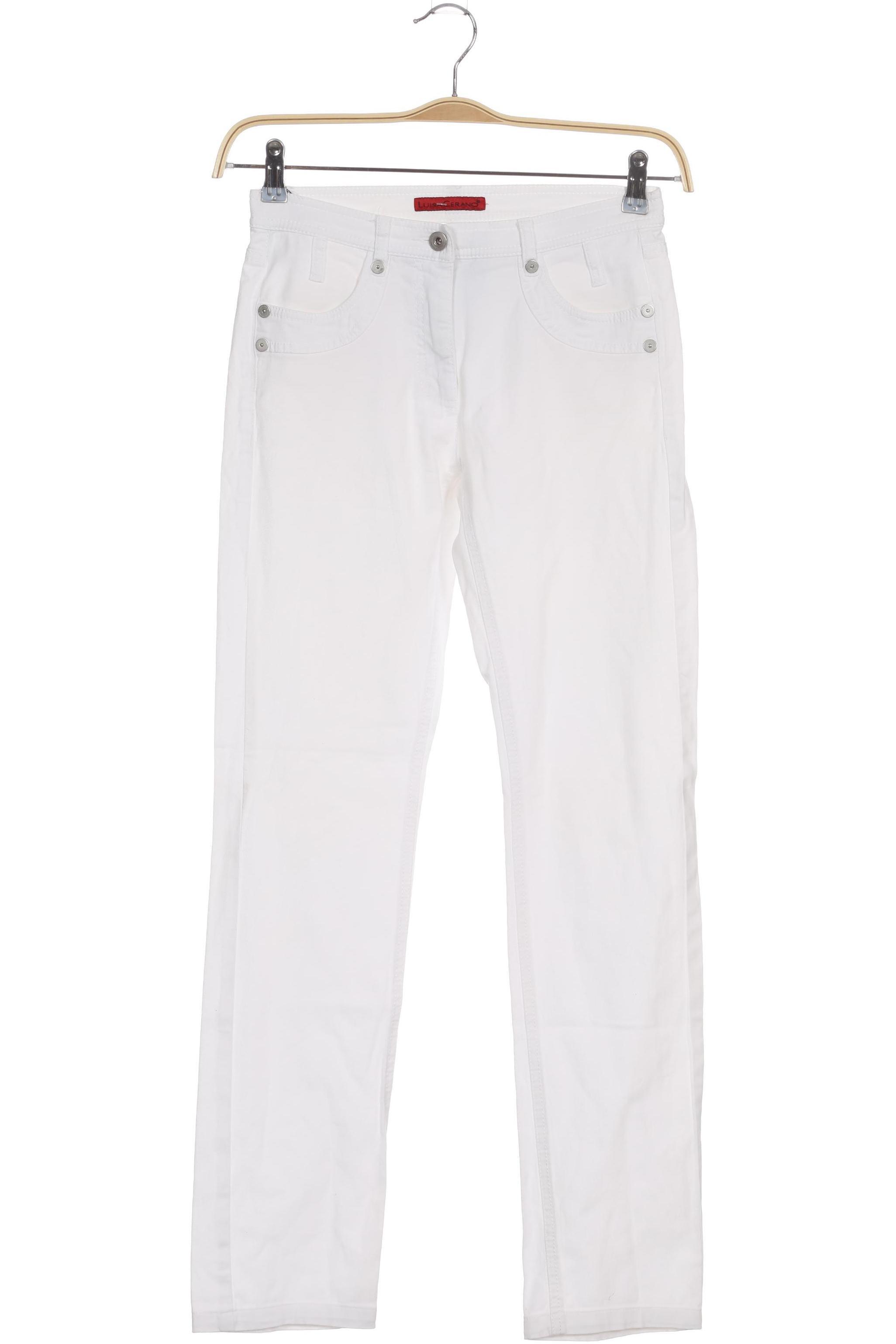

Luisa Cerano Damen Jeans, weiß, Gr. 36