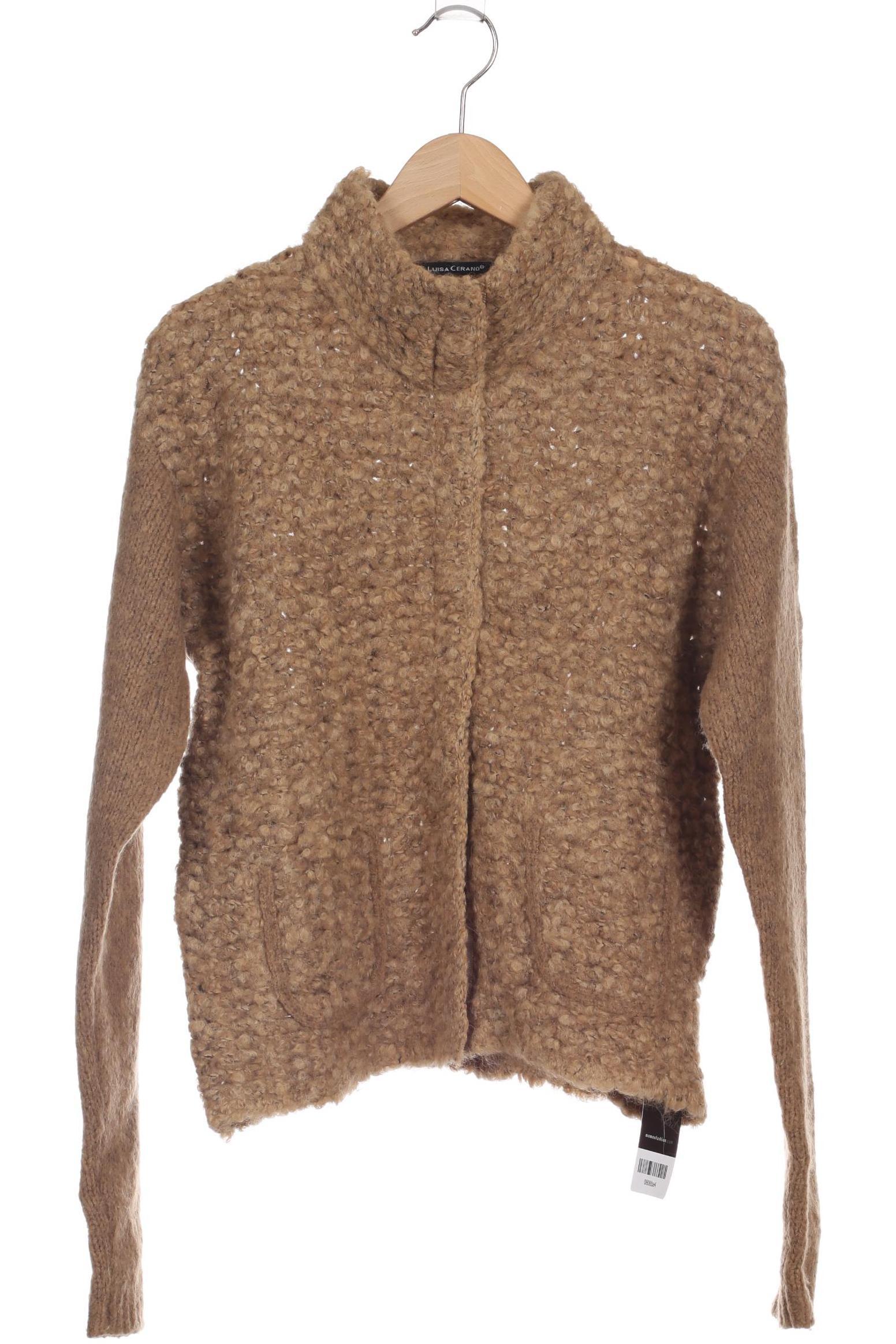

Luisa Cerano Damen Strickjacke, braun, Gr. 36