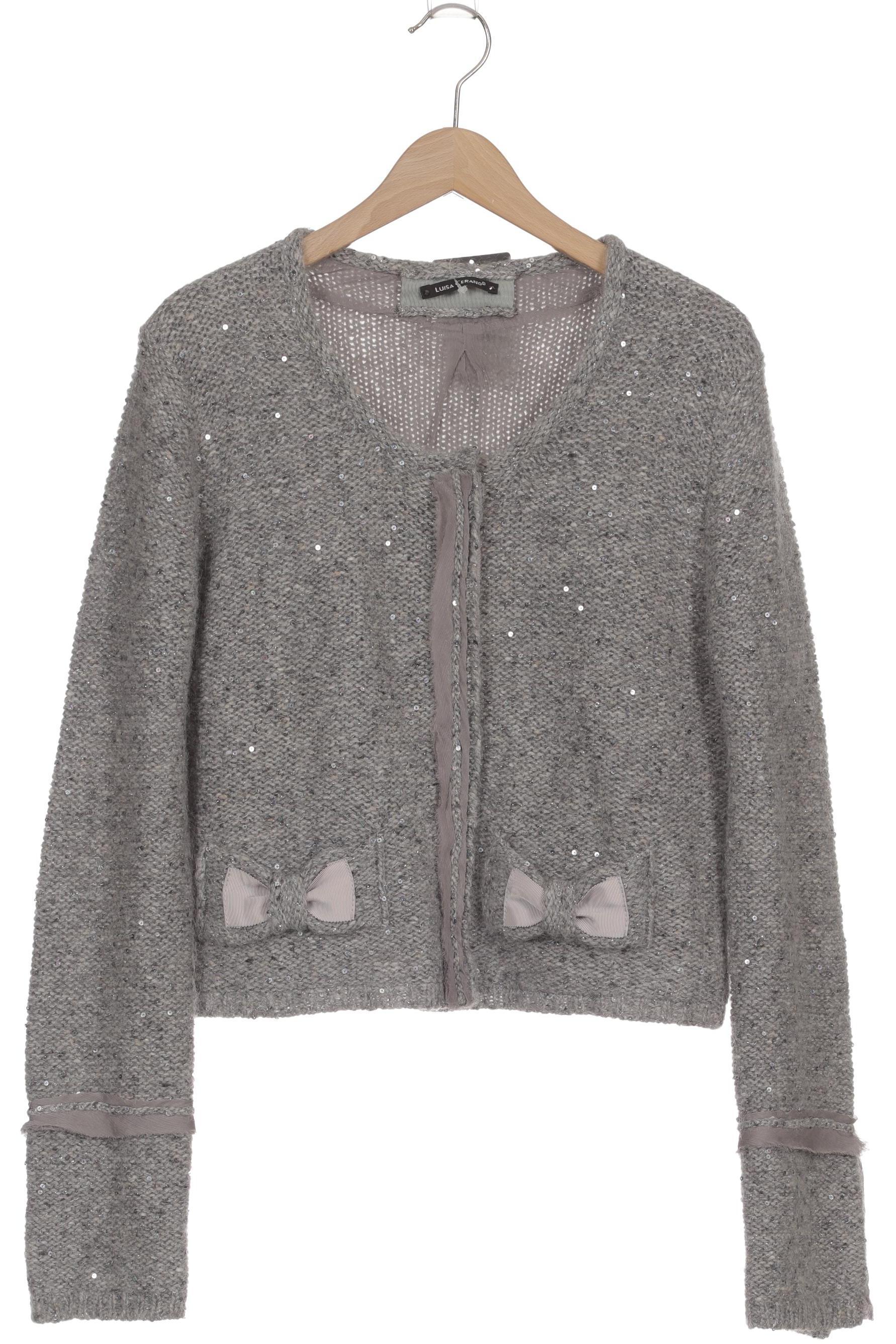 

Luisa Cerano Damen Strickjacke, grau, Gr. 38