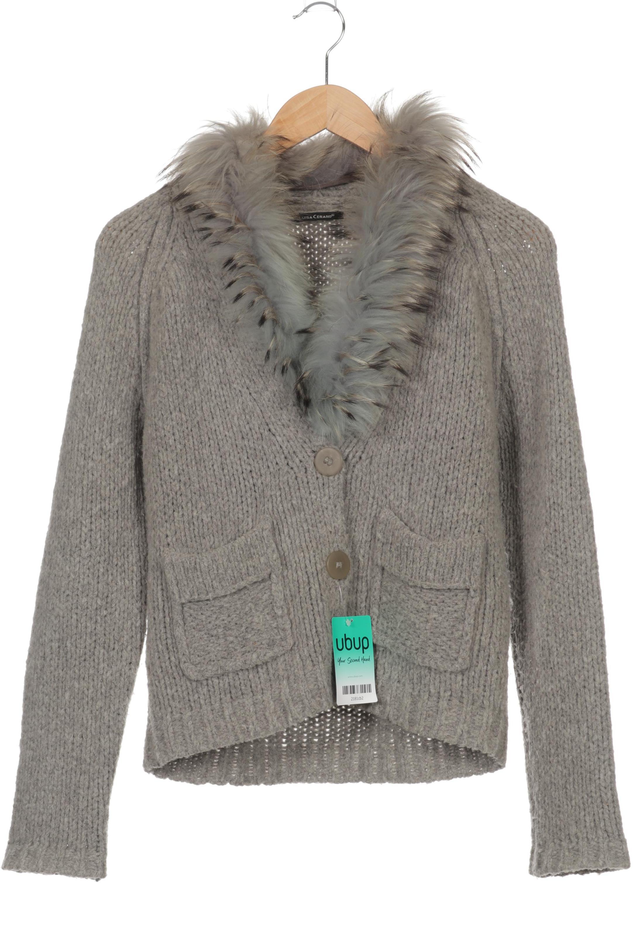 

Luisa Cerano Damen Strickjacke, grau, Gr. 38