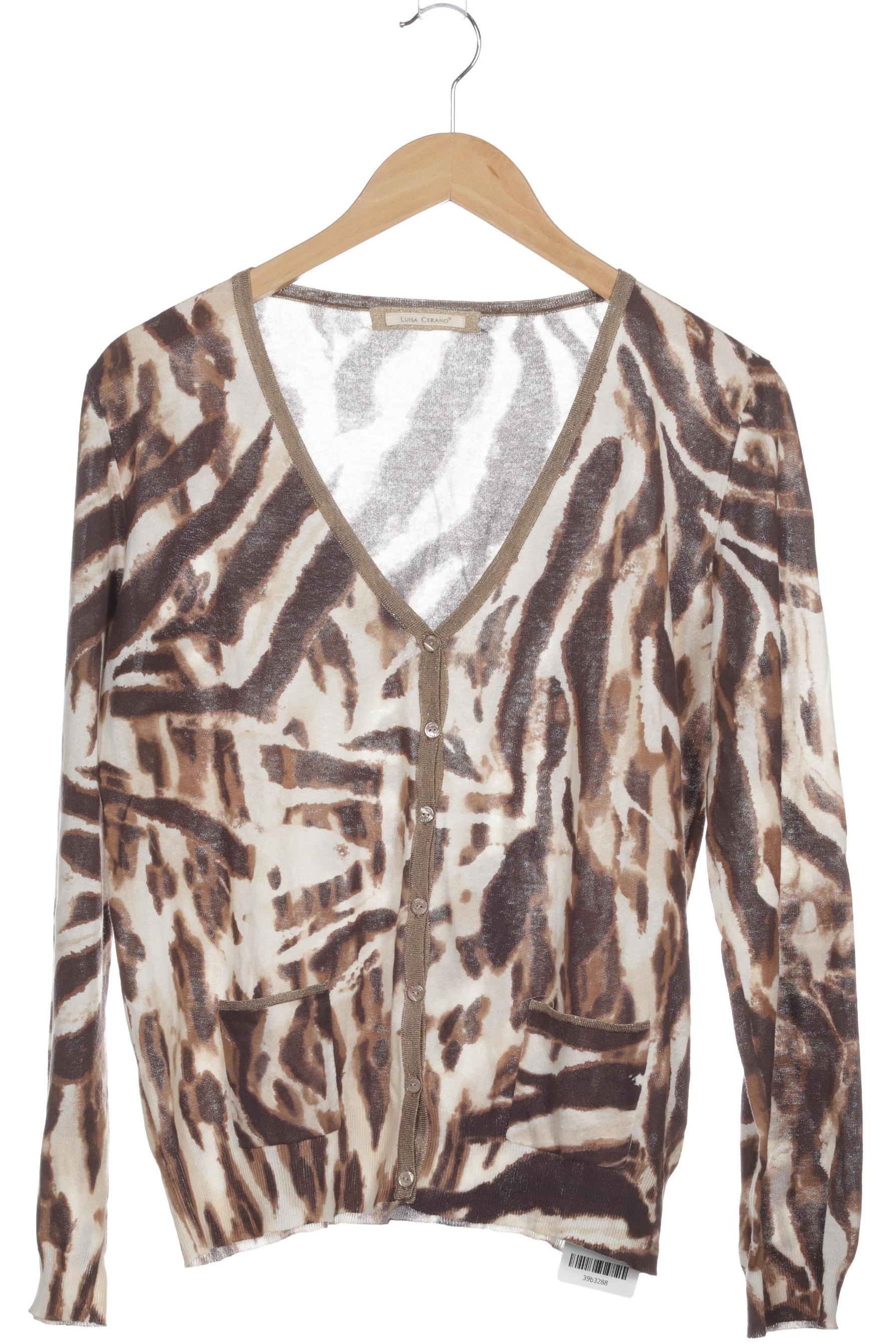 

Luisa Cerano Damen Strickjacke, braun, Gr. 40