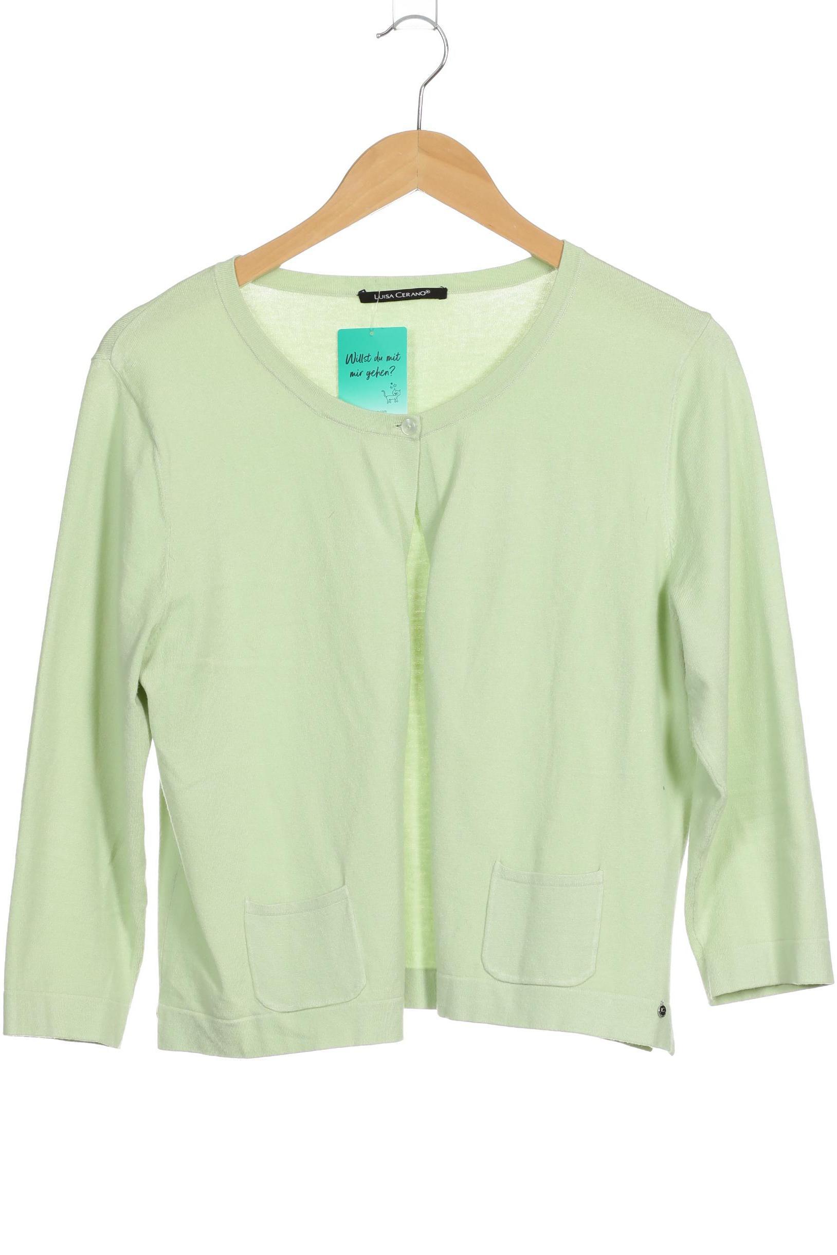 

Luisa Cerano Damen Strickjacke, grün, Gr. 40