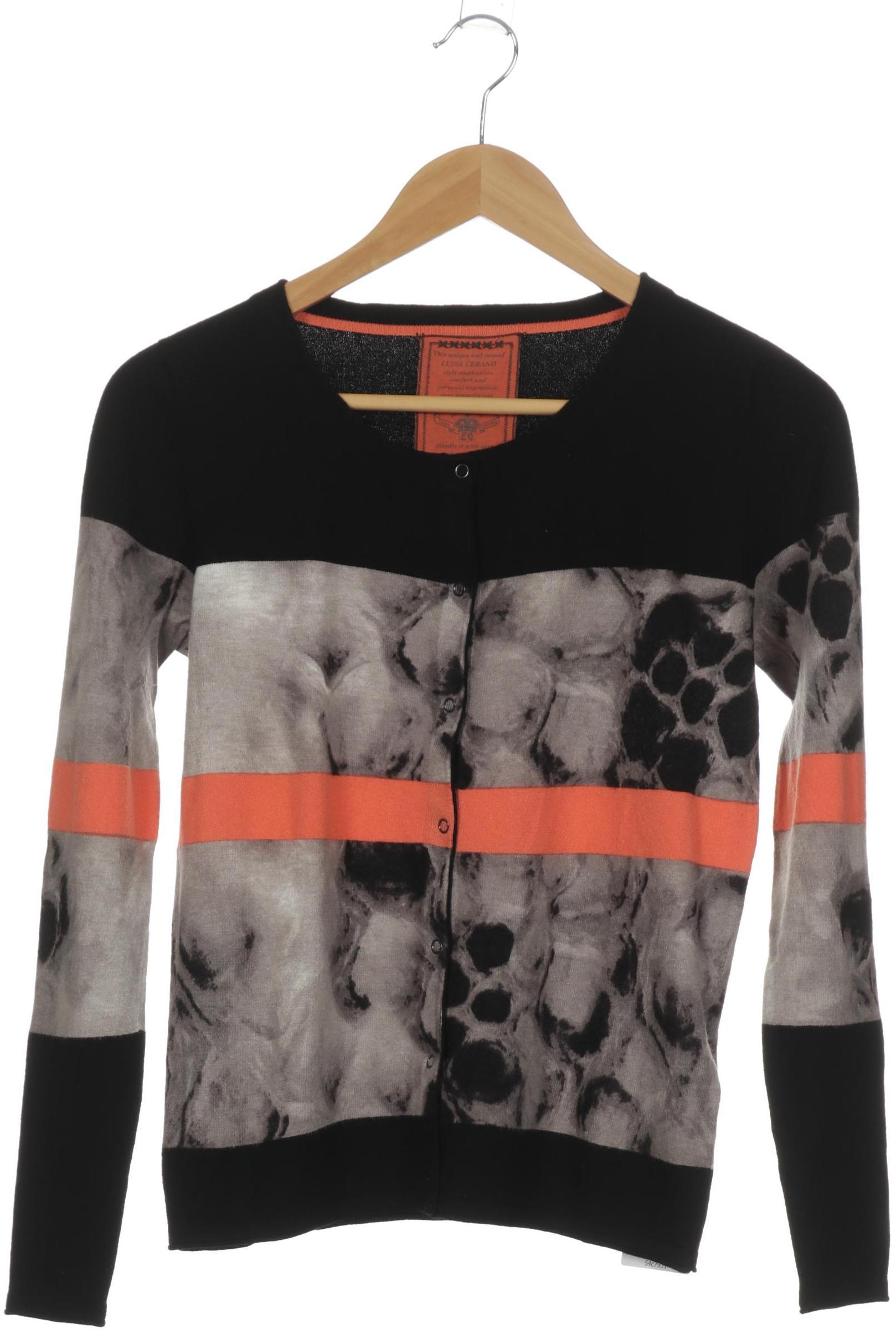 

Luisa Cerano Damen Strickjacke, schwarz, Gr. 34