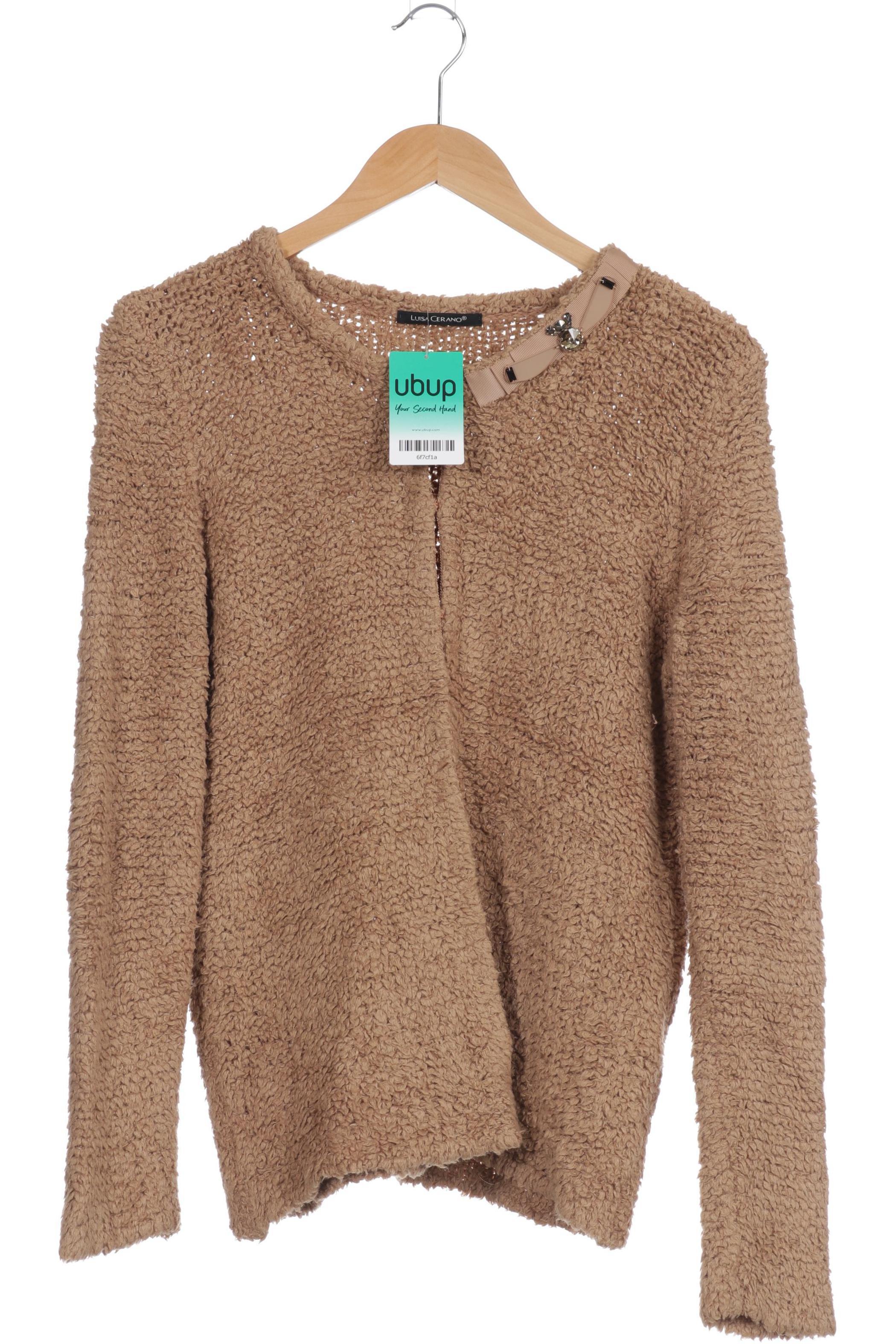 

Luisa Cerano Damen Strickjacke, beige, Gr. 42