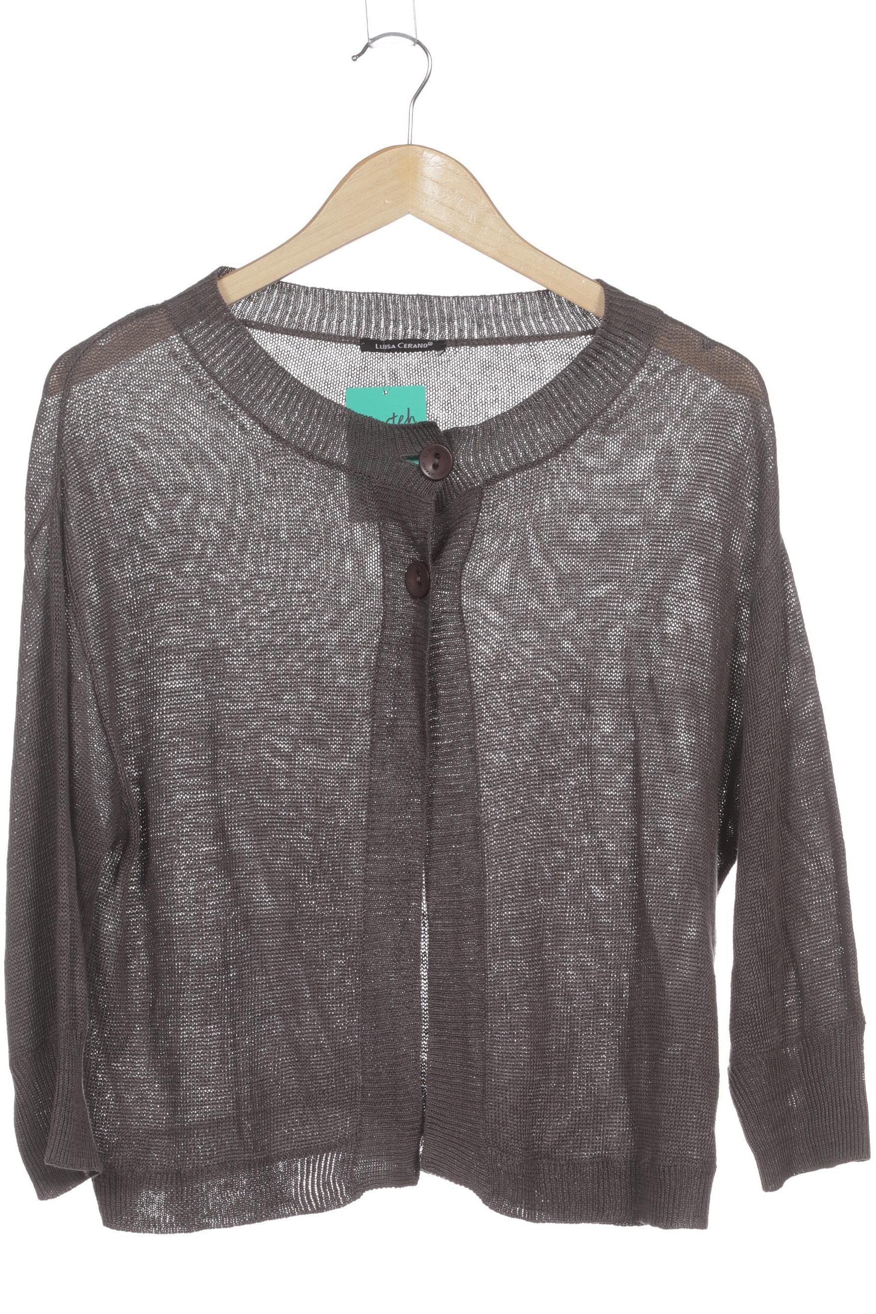 

Luisa Cerano Damen Strickjacke, braun, Gr. 40