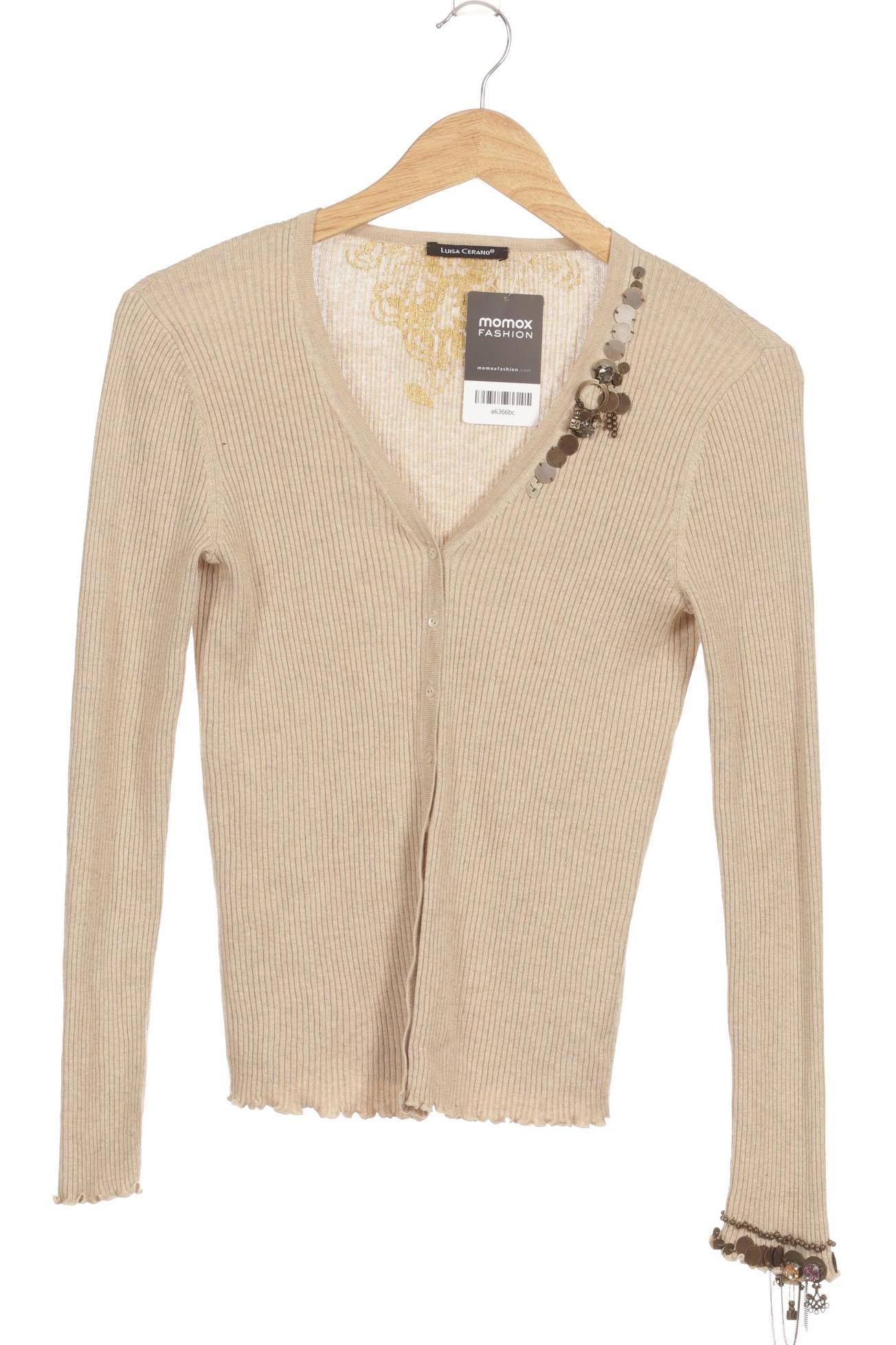 

Luisa Cerano Damen Strickjacke, beige, Gr. 40