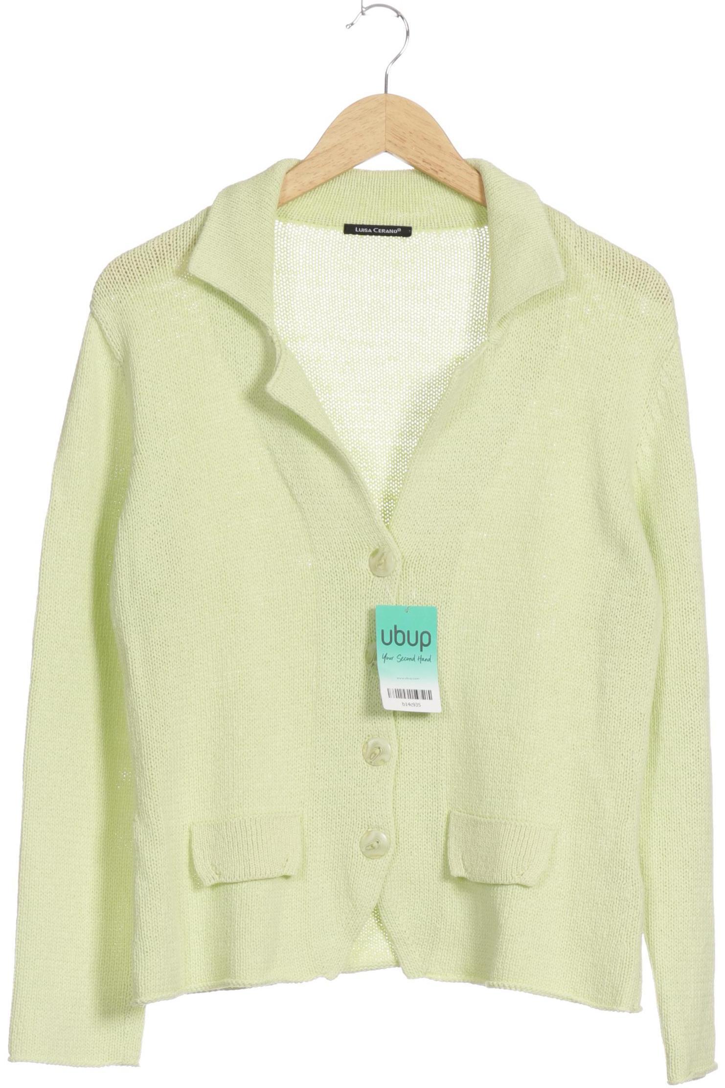 

Luisa Cerano Damen Strickjacke, gelb, Gr. 42