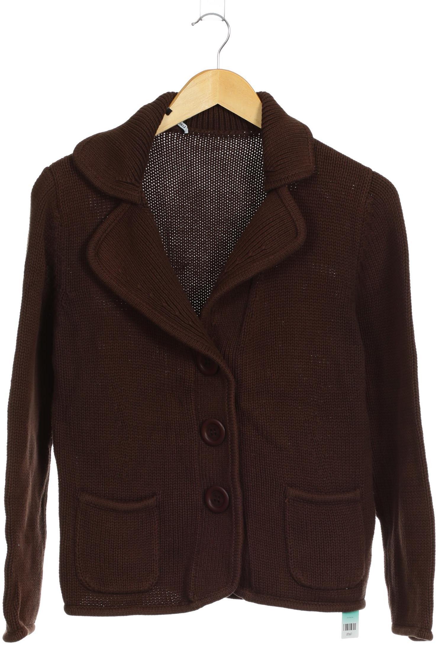 

Luisa Cerano Damen Strickjacke, braun, Gr. 42
