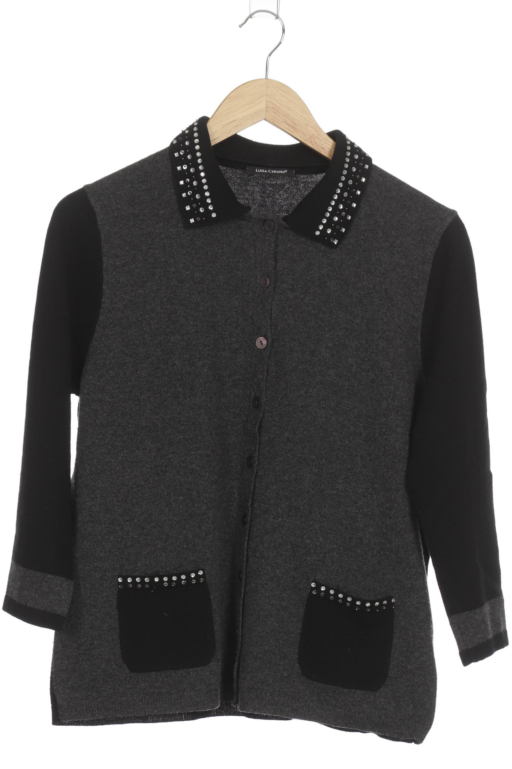 

Luisa Cerano Damen Strickjacke, grau, Gr. 42