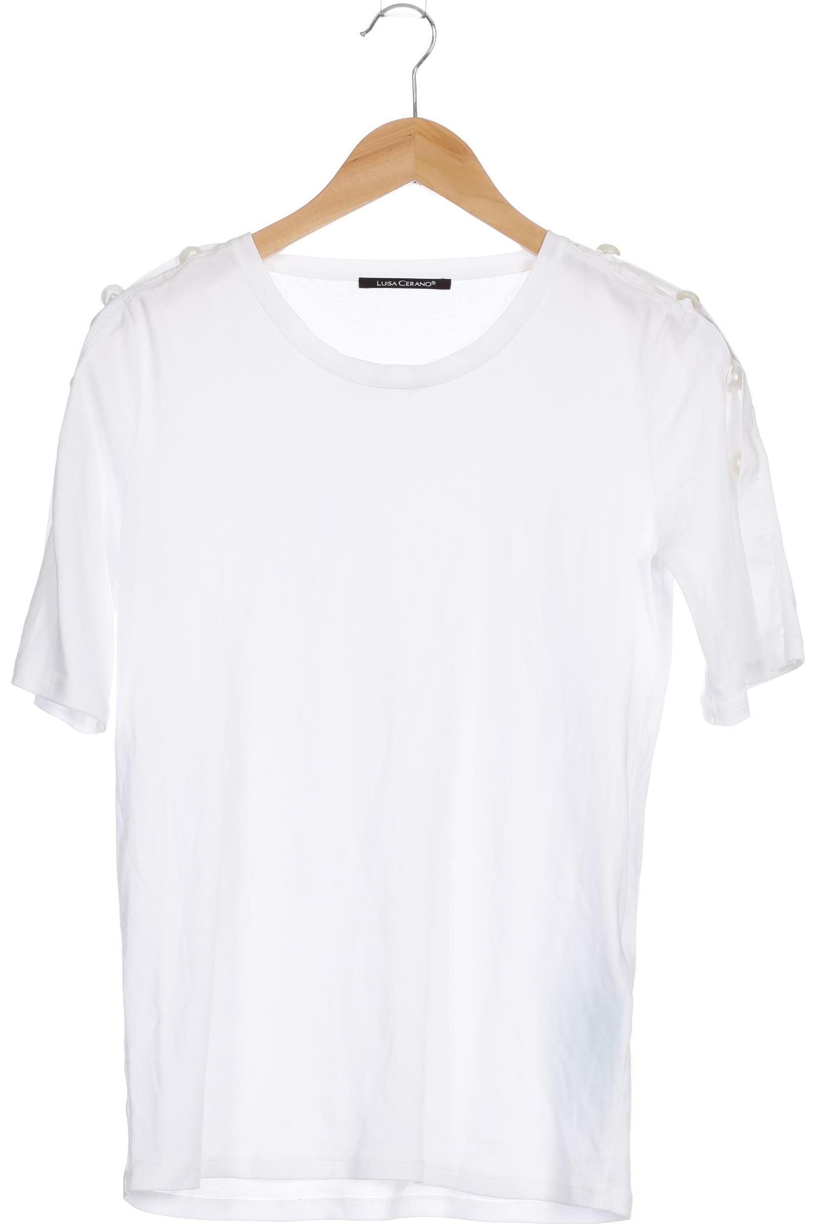 

Luisa Cerano Damen T-Shirt, weiß, Gr. 38