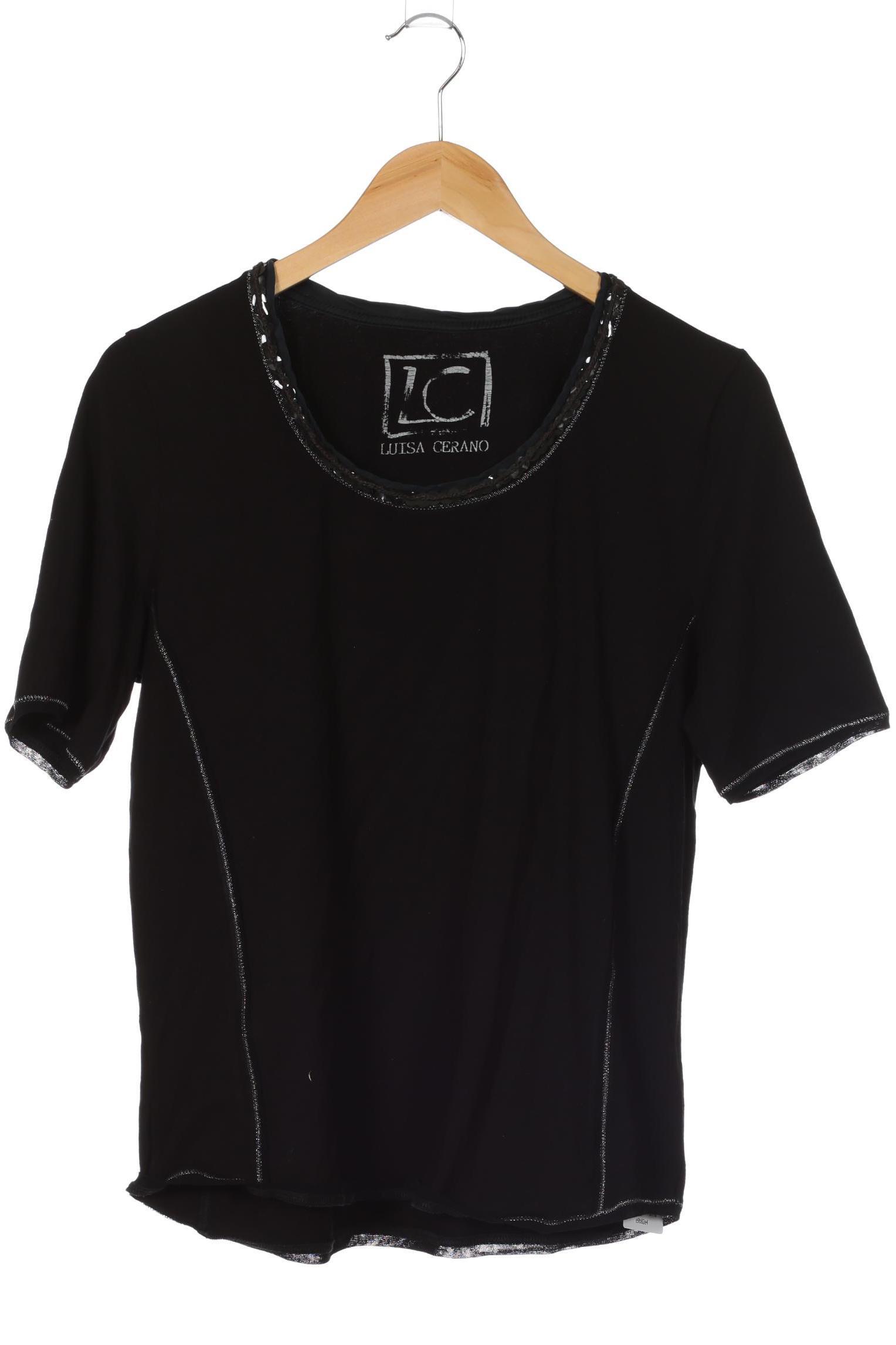 

Luisa Cerano Damen T-Shirt, schwarz, Gr.